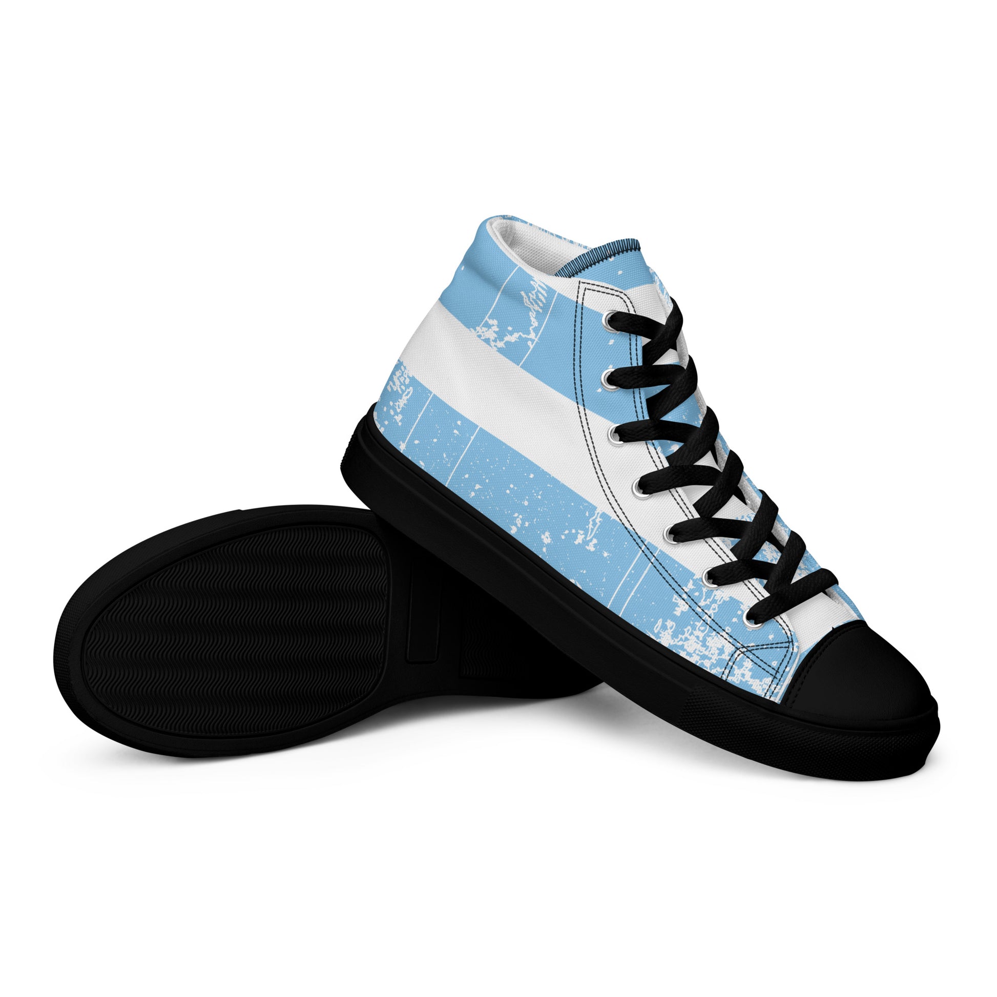 VICTORIOUS Men’s High Top Canvas Shoes - SOULSKY