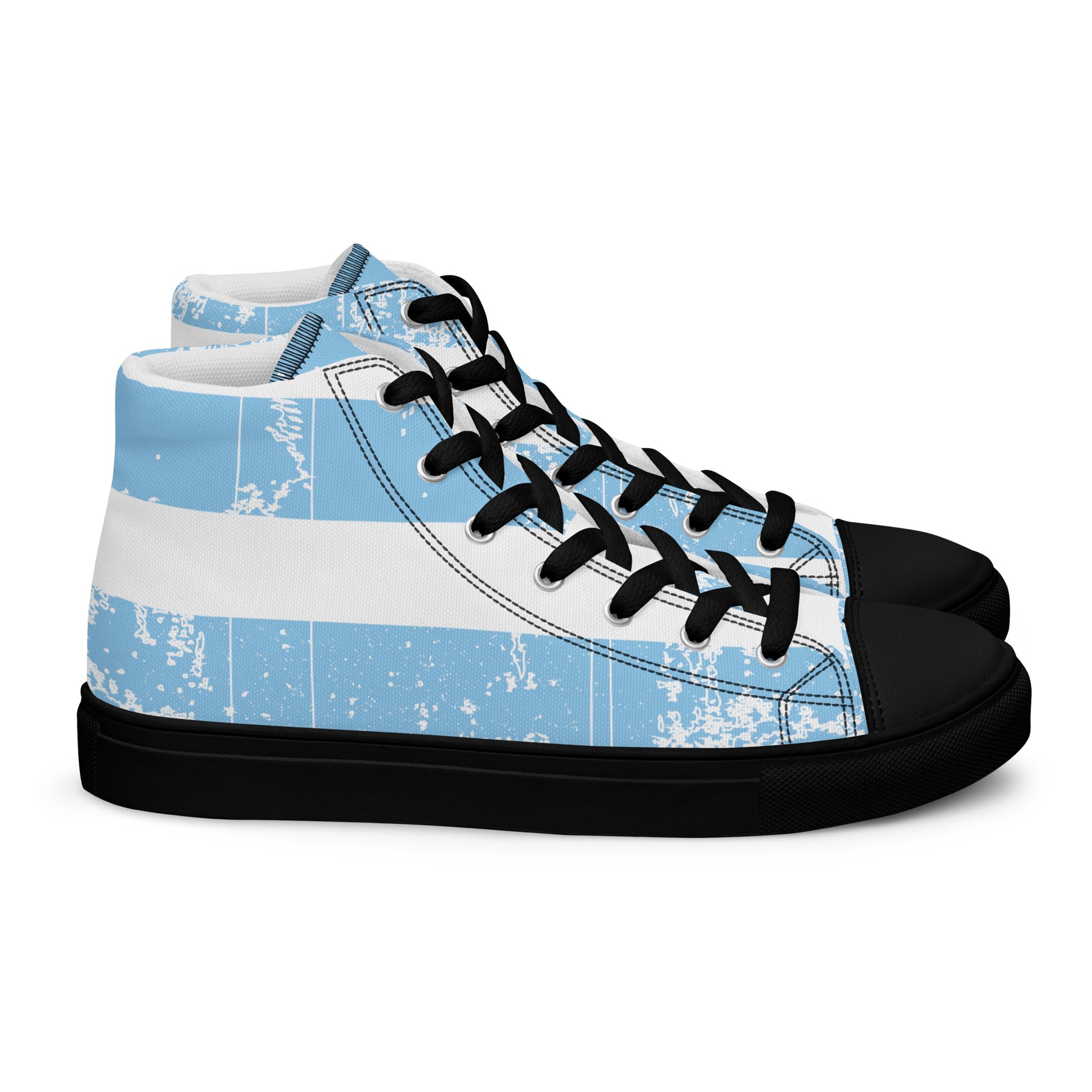 VICTORIOUS Men’s High Top Canvas Shoes - SOULSKY