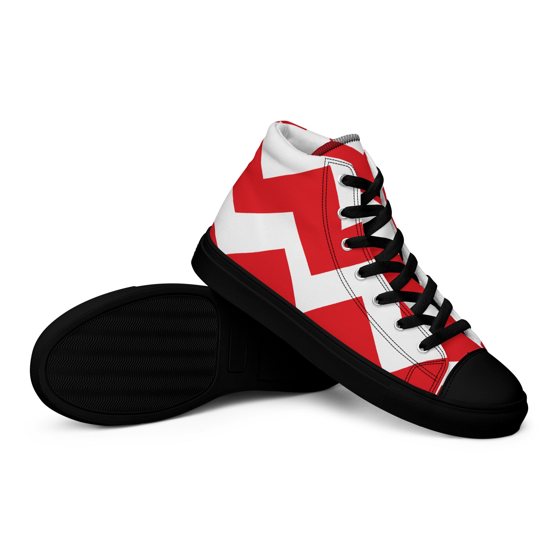 BE PATIENT Men’s High Top Canvas Shoes - SOULSKY