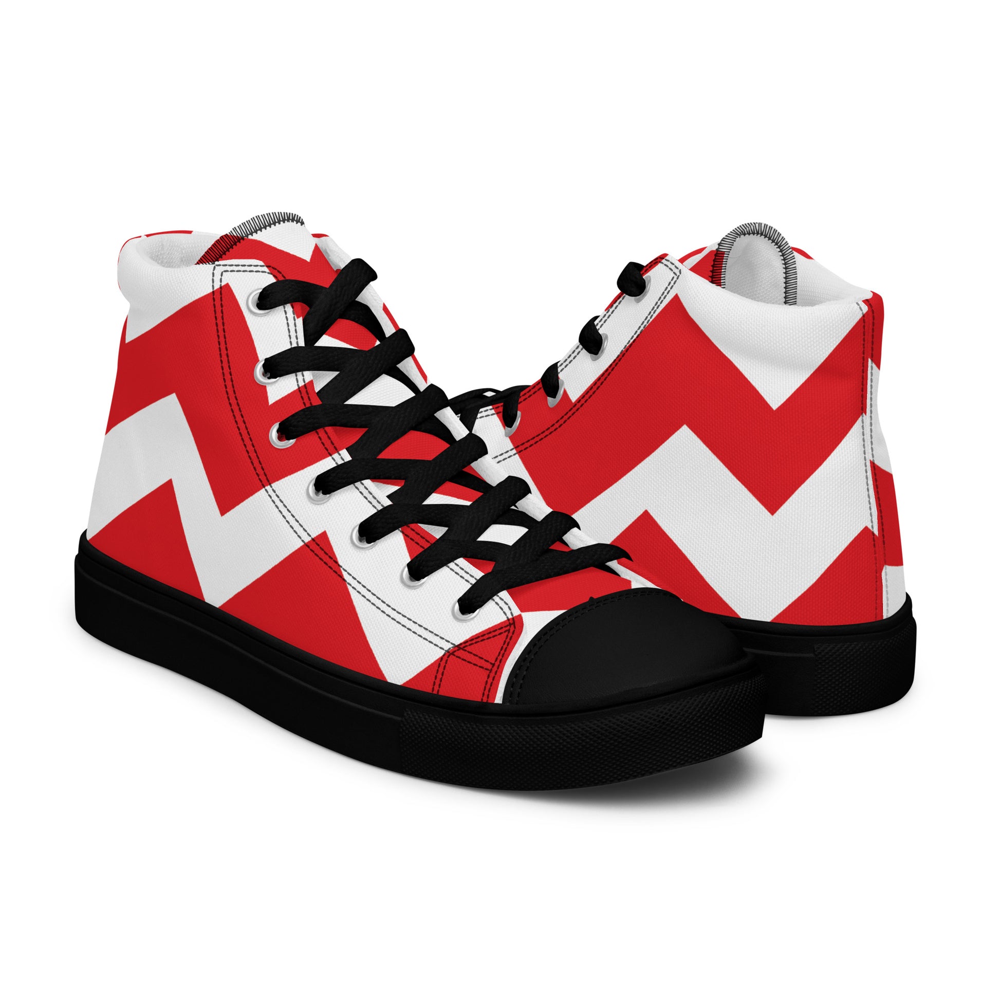 BE PATIENT Men’s High Top Canvas Shoes - SOULSKY
