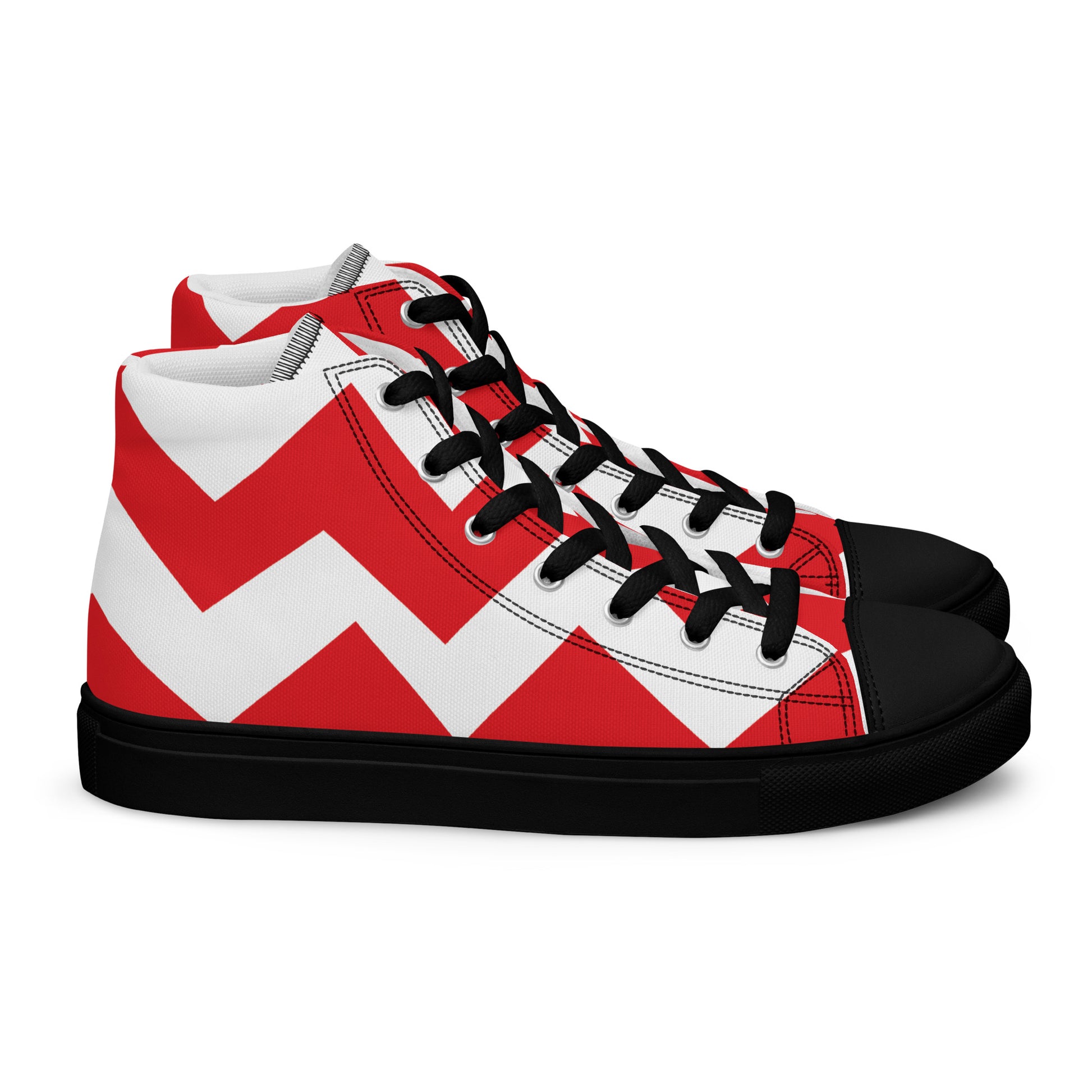 BE PATIENT Men’s High Top Canvas Shoes - SOULSKY