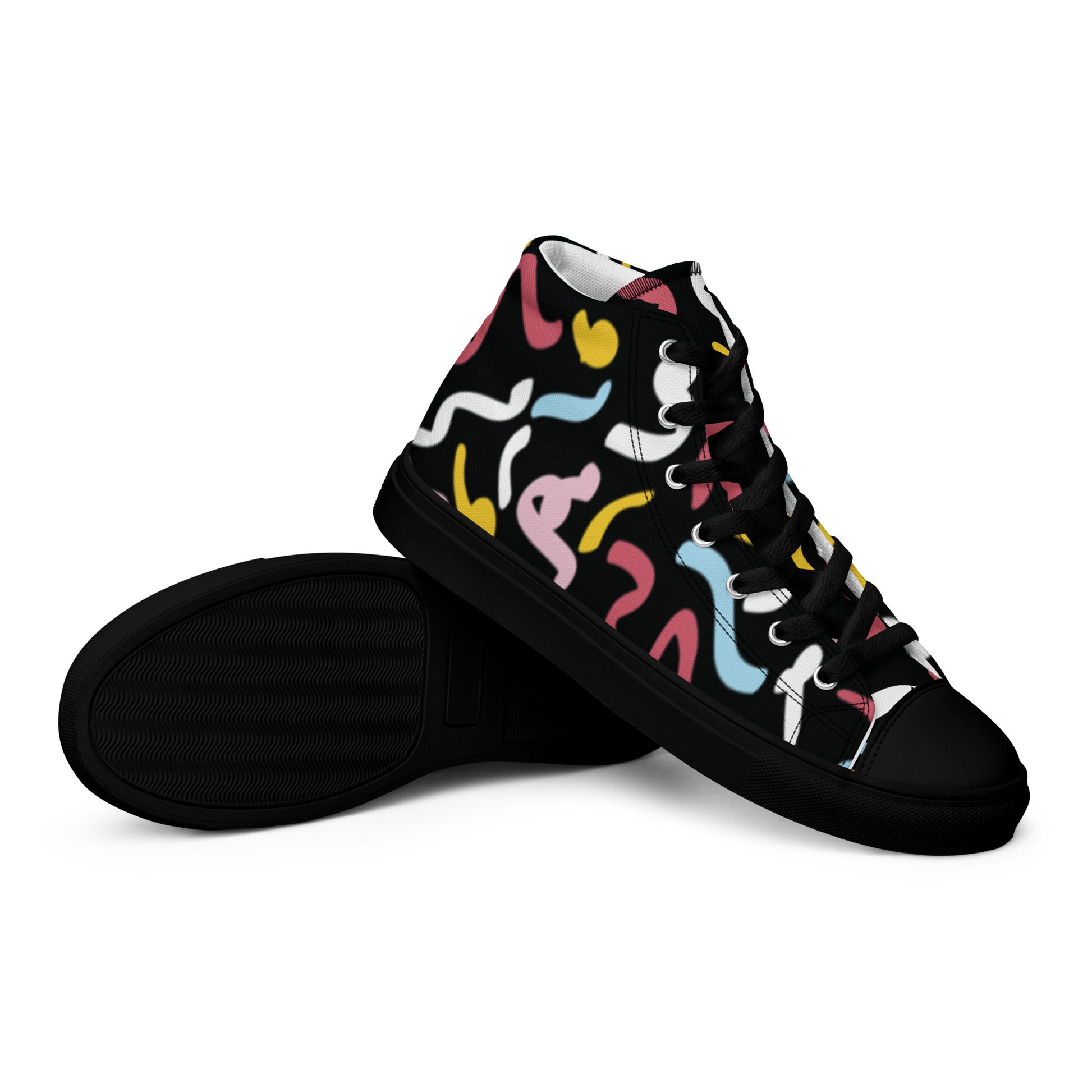 QUANTUM Men’s High Top Canvas Shoes - SOULSKY