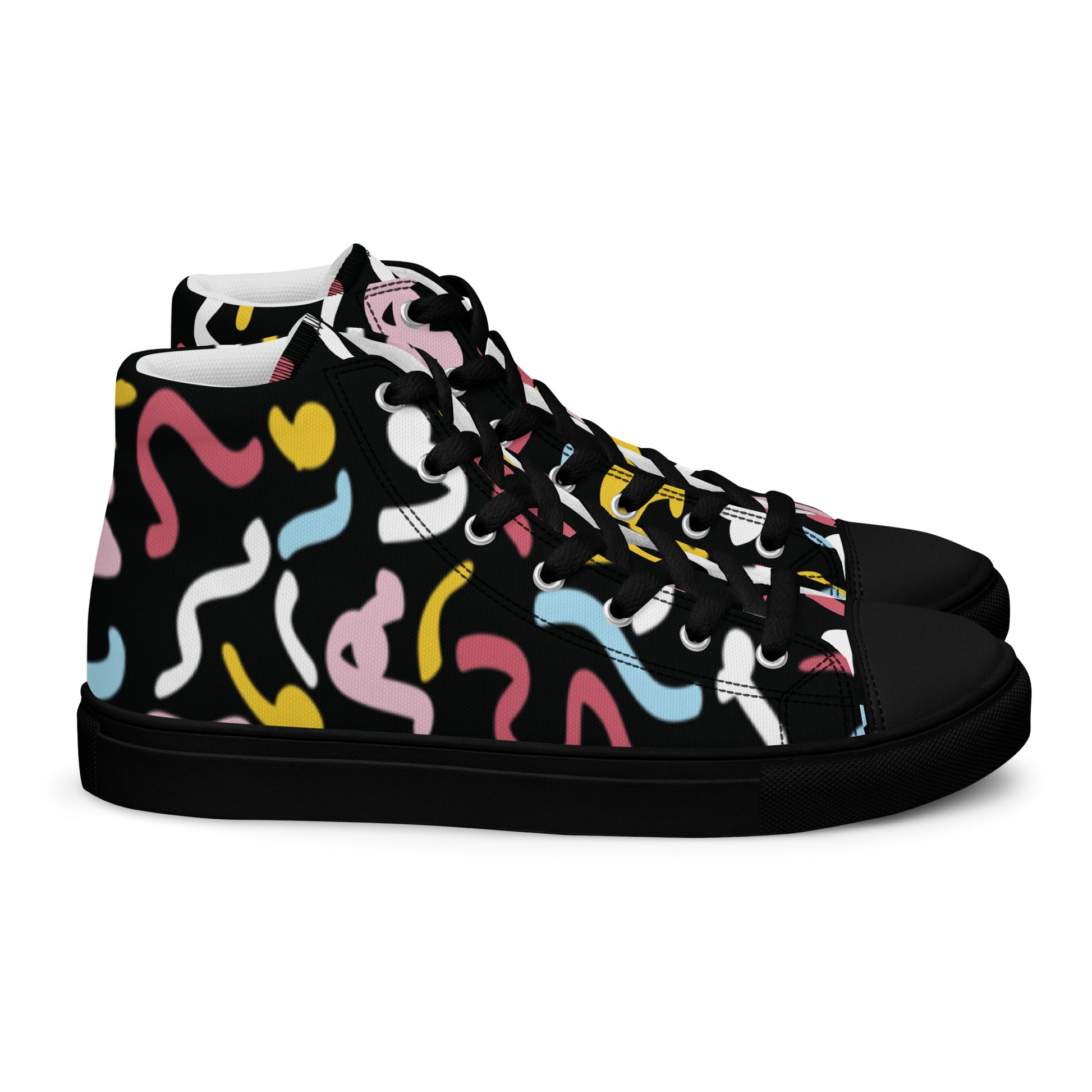 QUANTUM Men’s High Top Canvas Shoes - SOULSKY