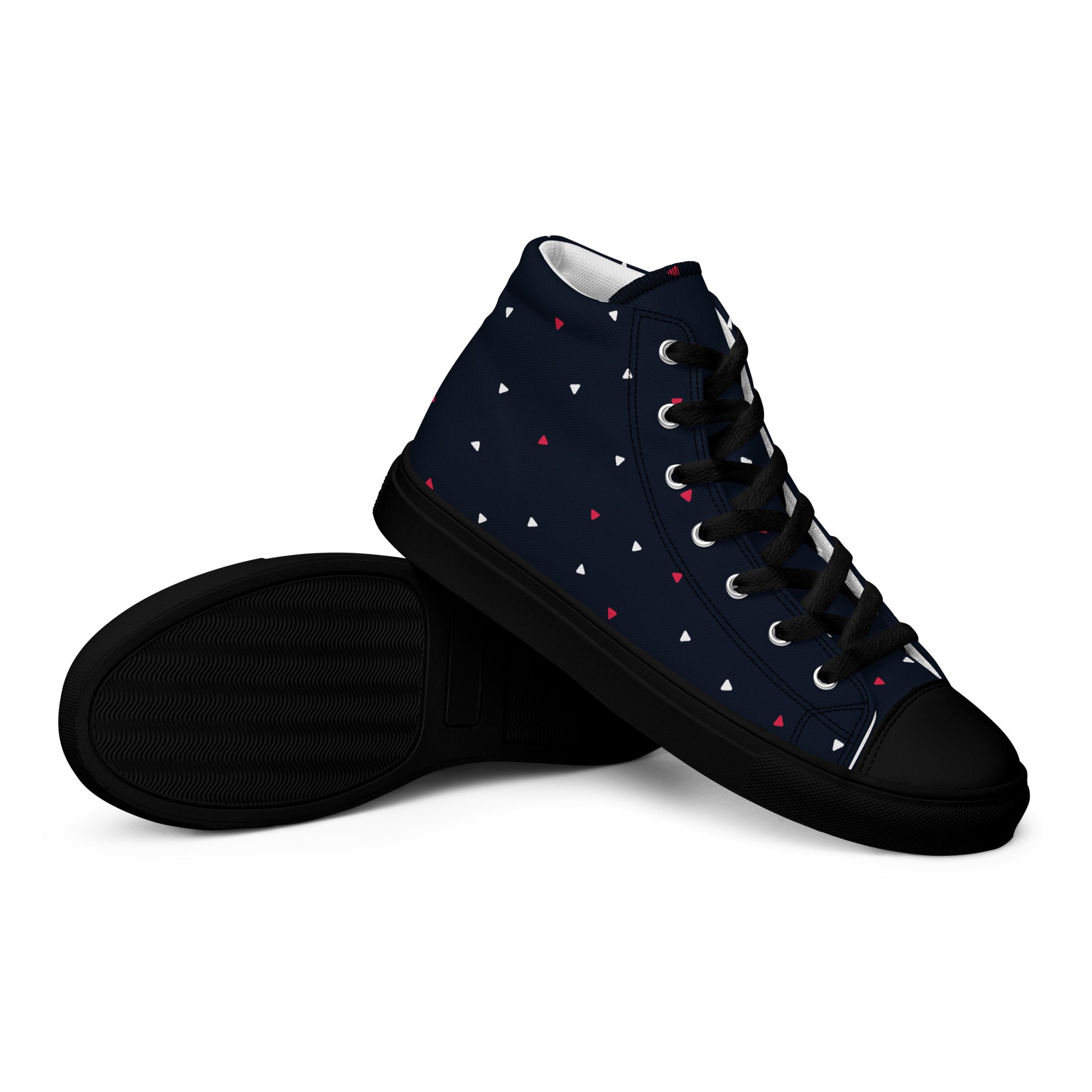 CELEBRATE GOOD TIMES Men’s High Top Canvas Shoes - SOULSKY