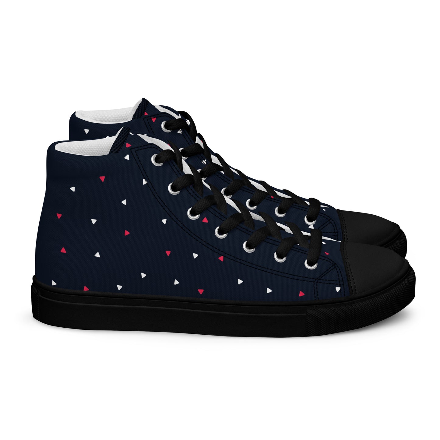 CELEBRATE GOOD TIMES Men’s High Top Canvas Shoes