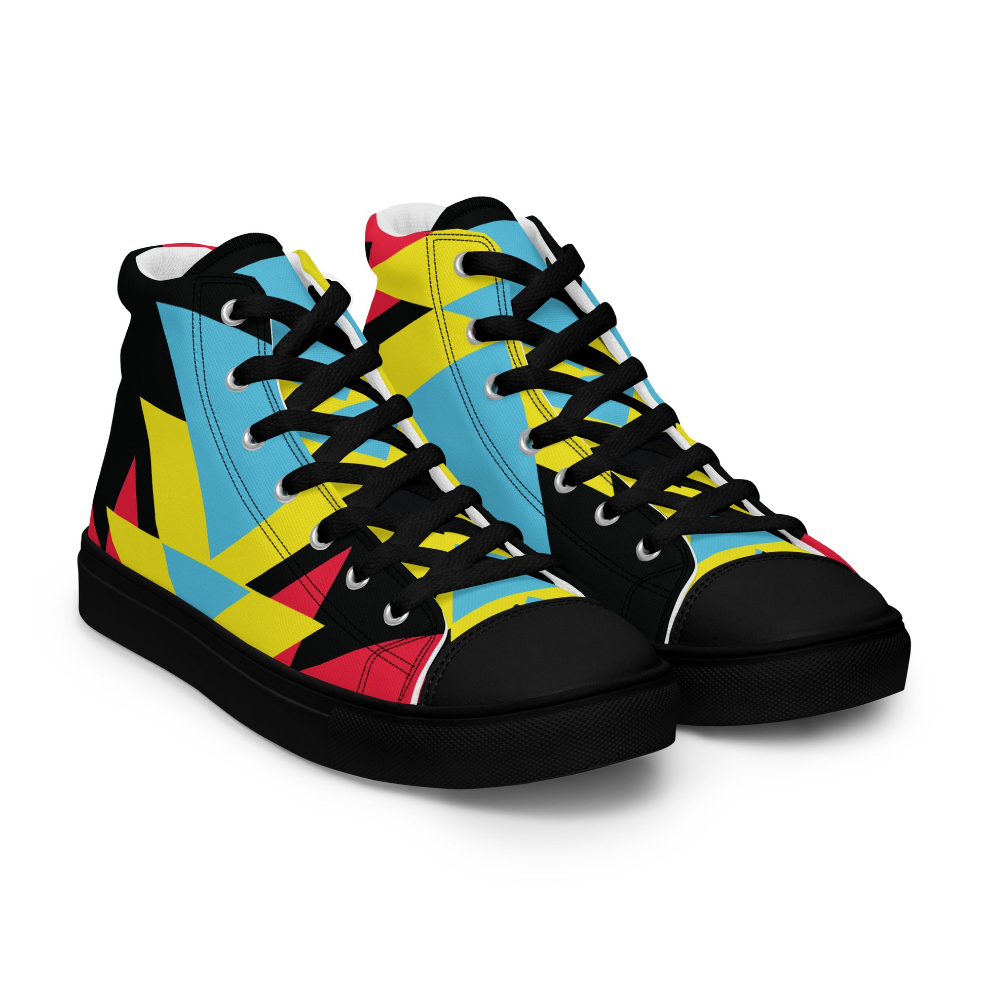 BE BRAVE Men’s High Top Canvas Shoes - SOULSKY