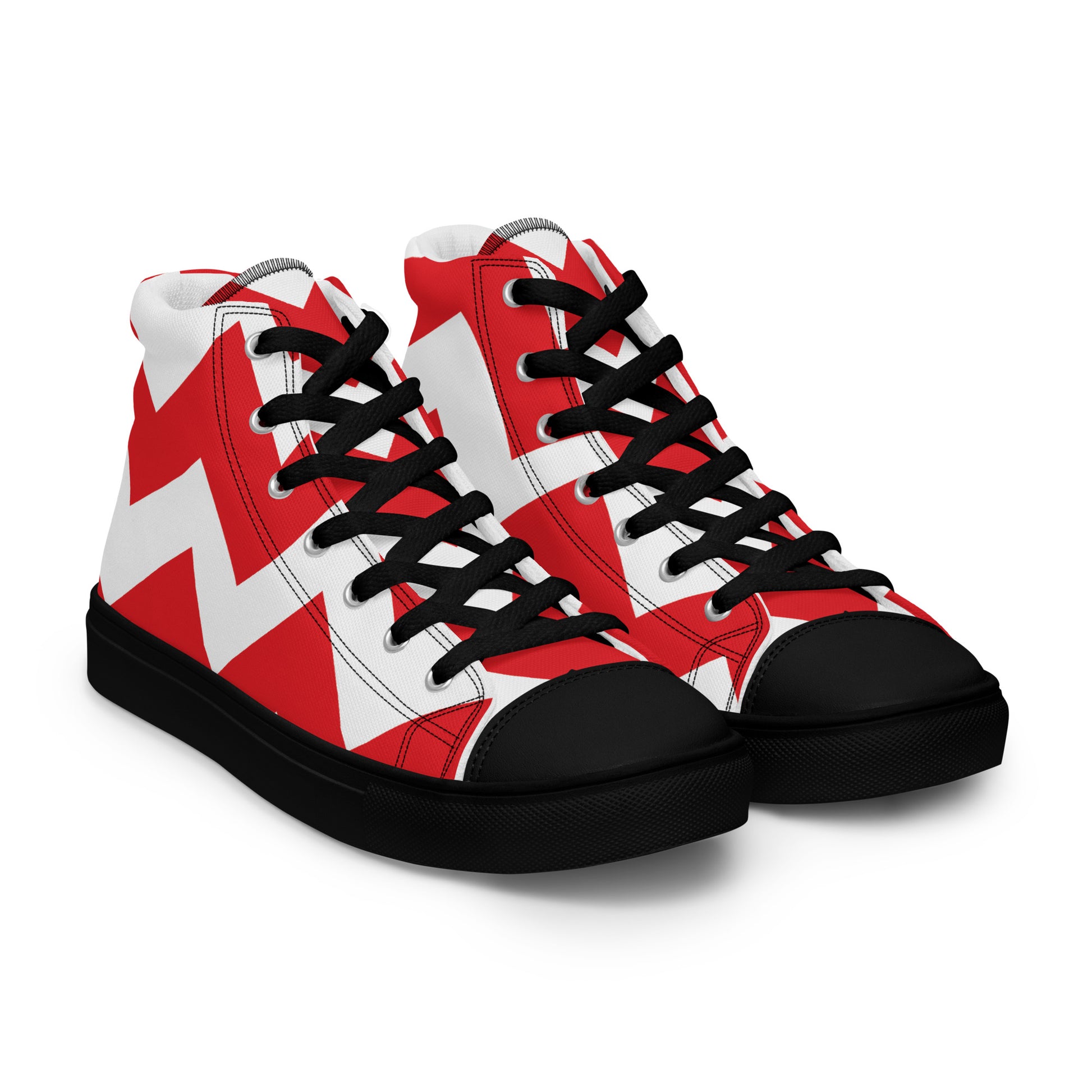 BE PATIENT Men’s High Top Canvas Shoes - SOULSKY