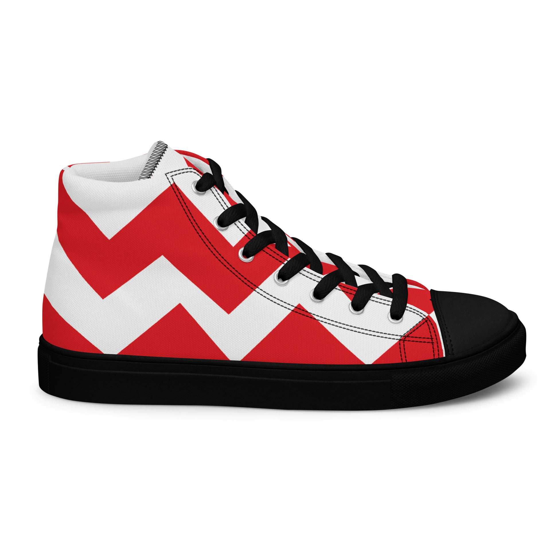 BE PATIENT Men’s High Top Canvas Shoes - SOULSKY
