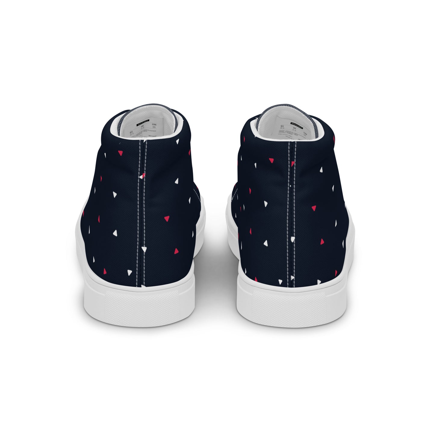 CELEBRATE GOOD TIMES Men’s High Top Canvas Shoes