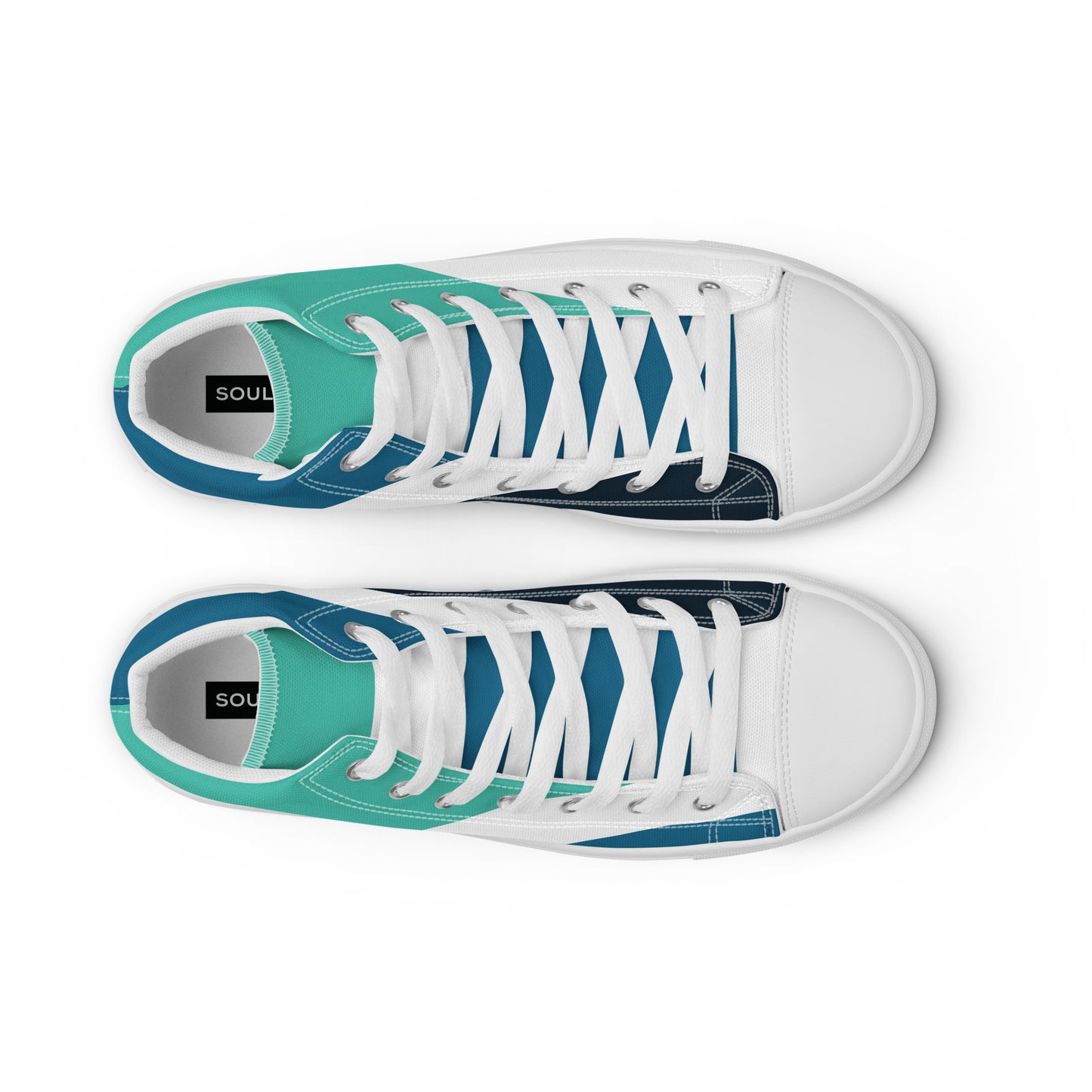OCEAN DEPTHS Men’s High Top Canvas Shoes