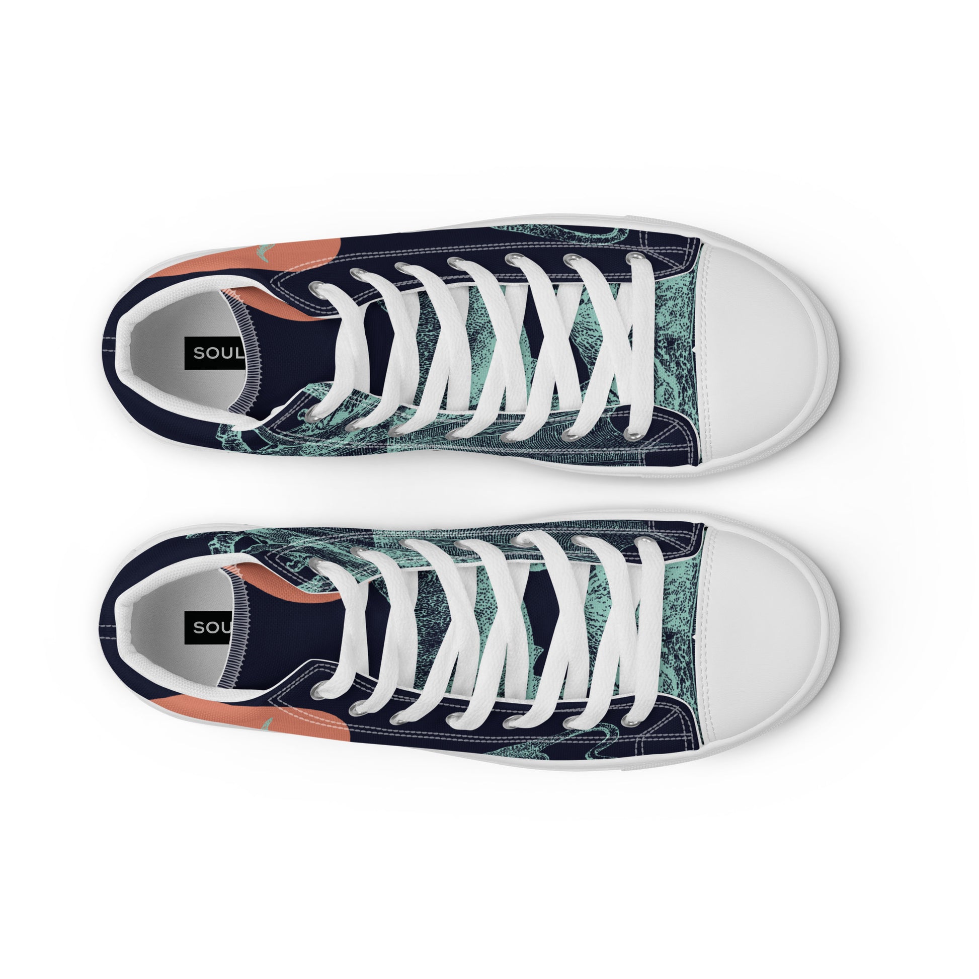 CARPE DIEM Men’s High Top Canvas Shoes - SOULSKY