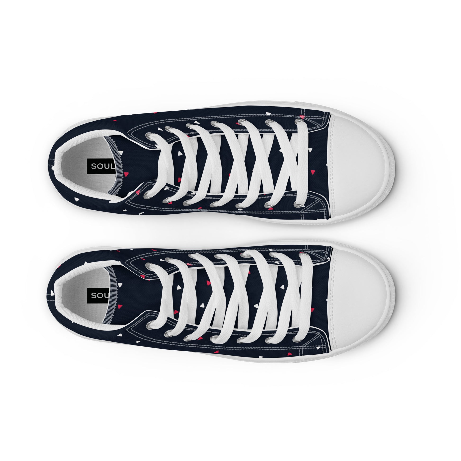 CELEBRATE GOOD TIMES Men’s High Top Canvas Shoes - SOULSKY