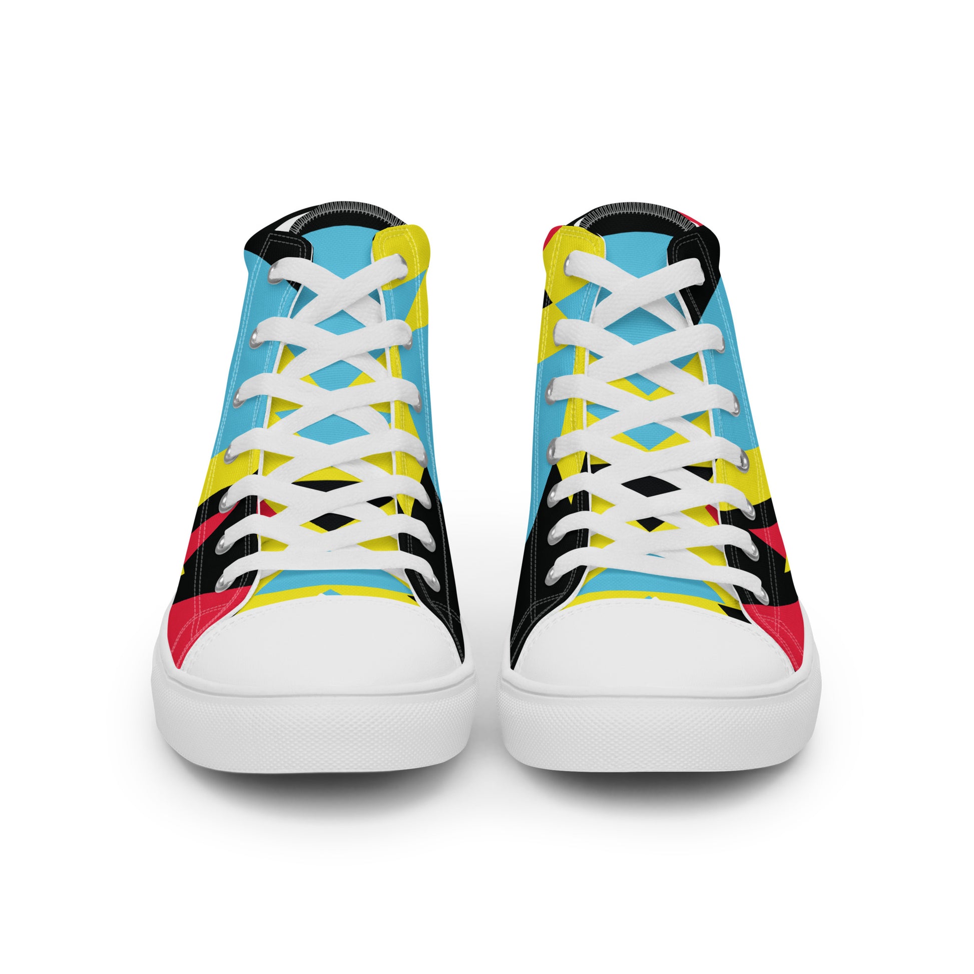 BE BRAVE Men’s High Top Canvas Shoes - SOULSKY