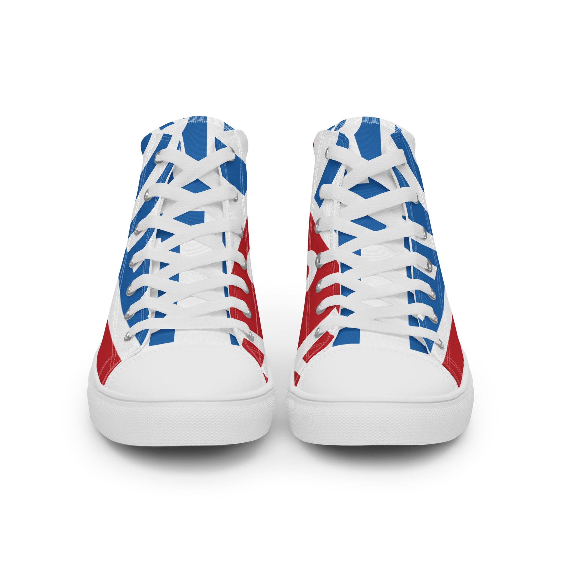 AFRICA ON THE RISE Men’s High Top Canvas Shoes - SOULSKY