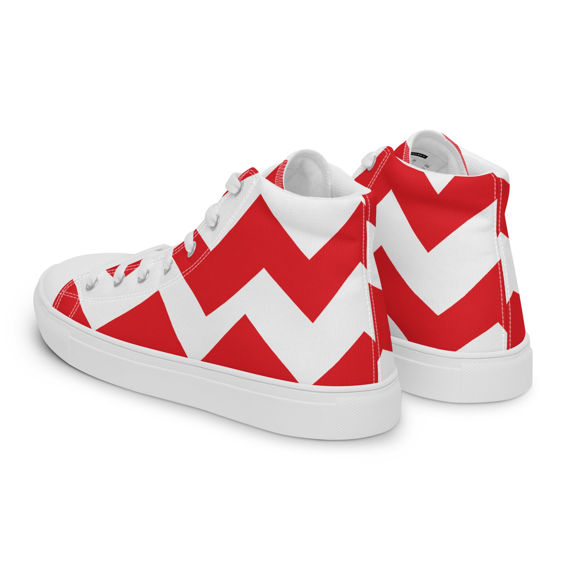 BE PATIENT Men’s High Top Canvas Shoes - SOULSKY