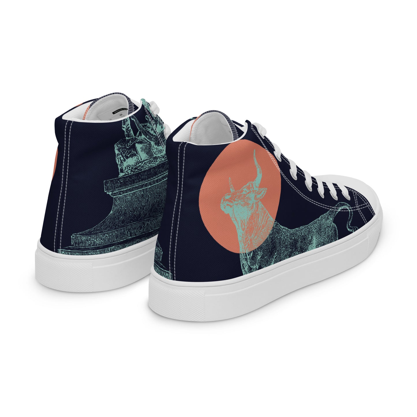 CARPE DIEM Men’s High Top Canvas Shoes