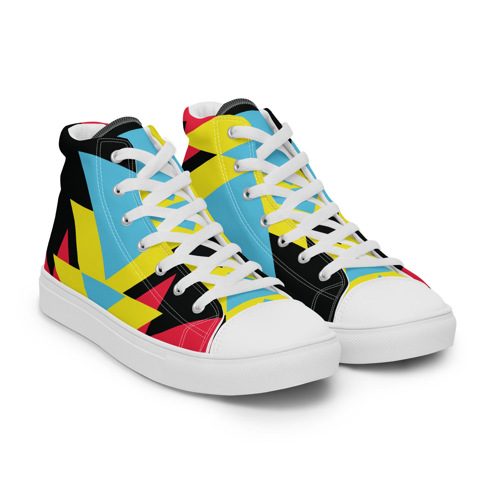 BE BRAVE Men’s High Top Canvas Shoes - SOULSKY
