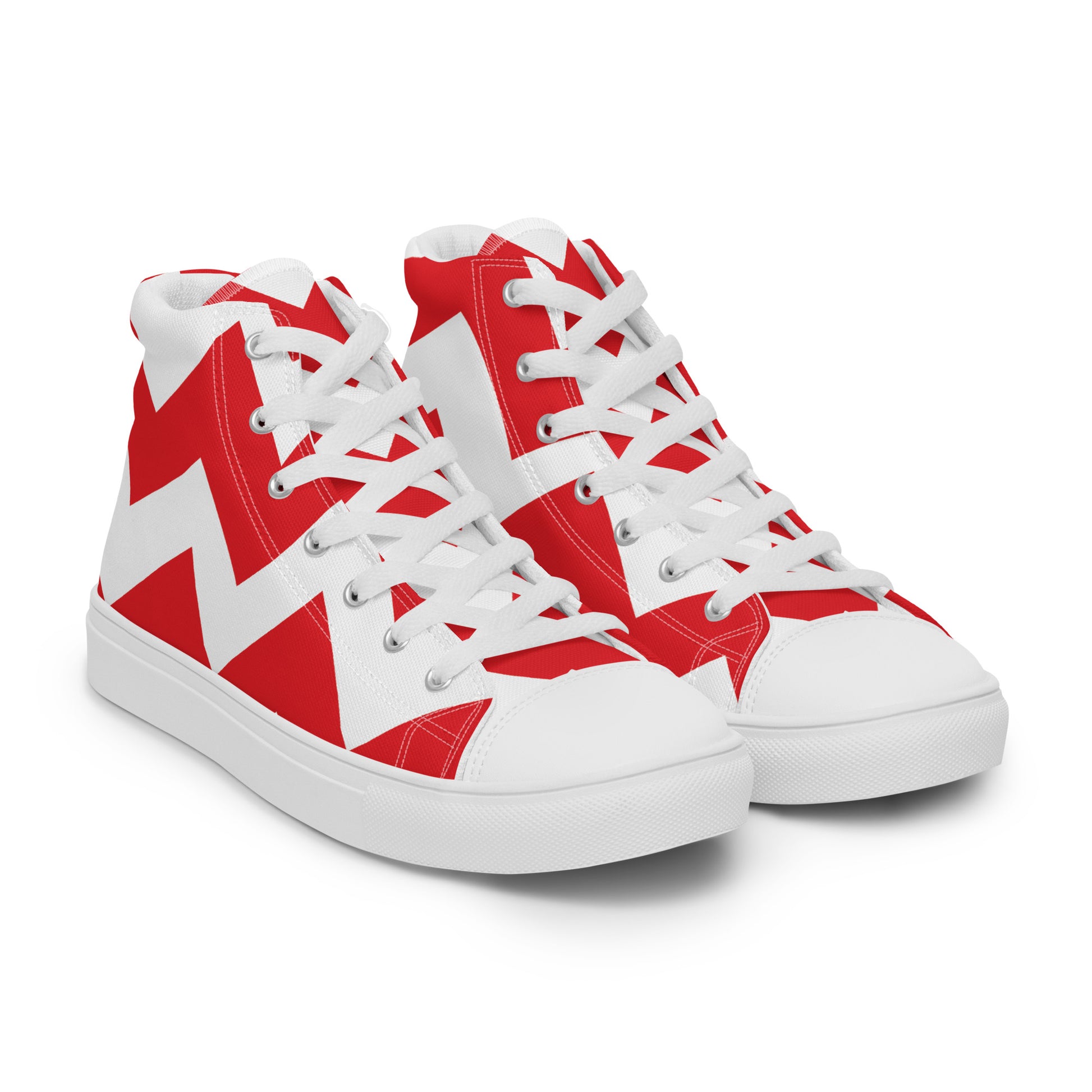 BE PATIENT Men’s High Top Canvas Shoes - SOULSKY
