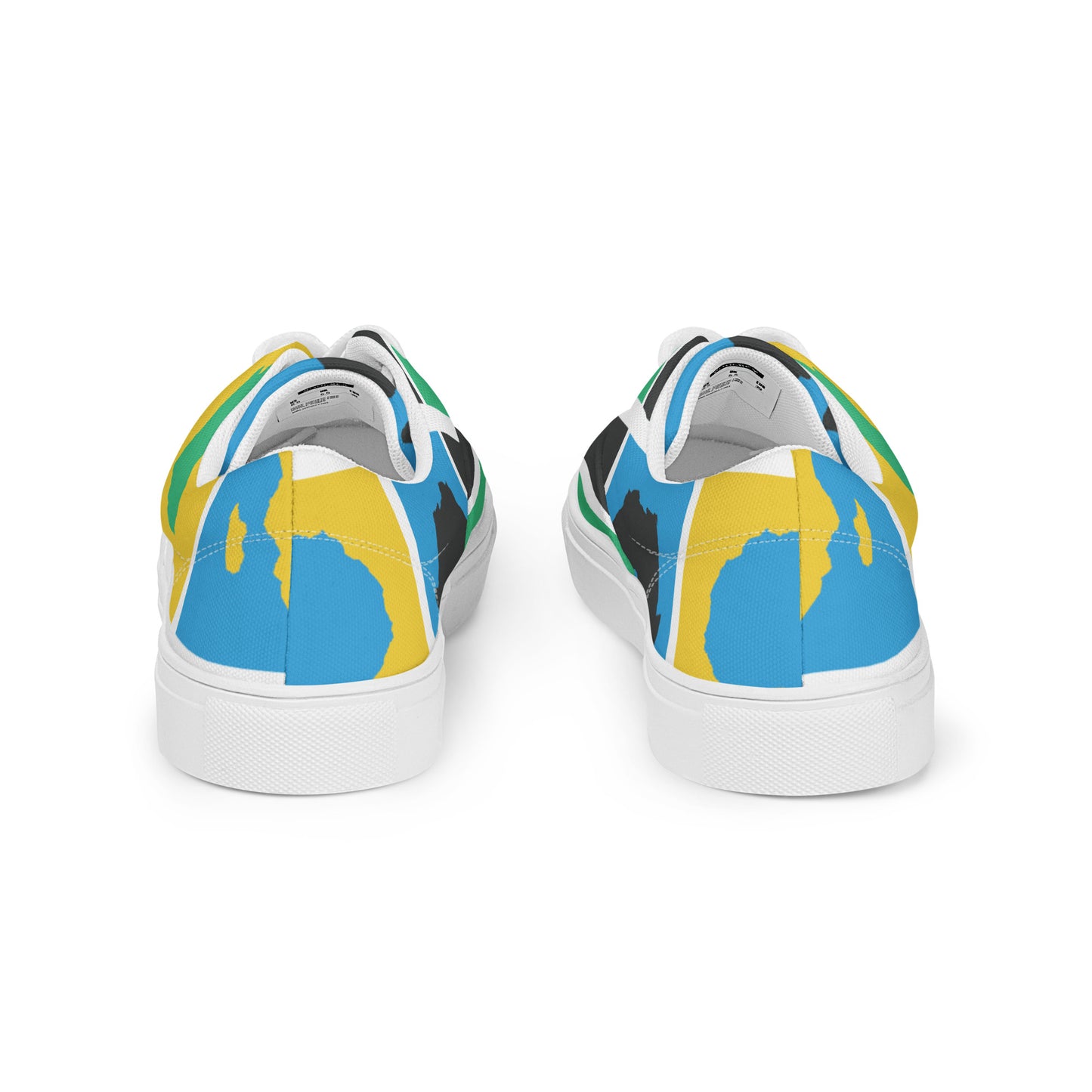 AFRICA WARHOL Men’s Lace-Up Canvas Shoes (Rwanda)