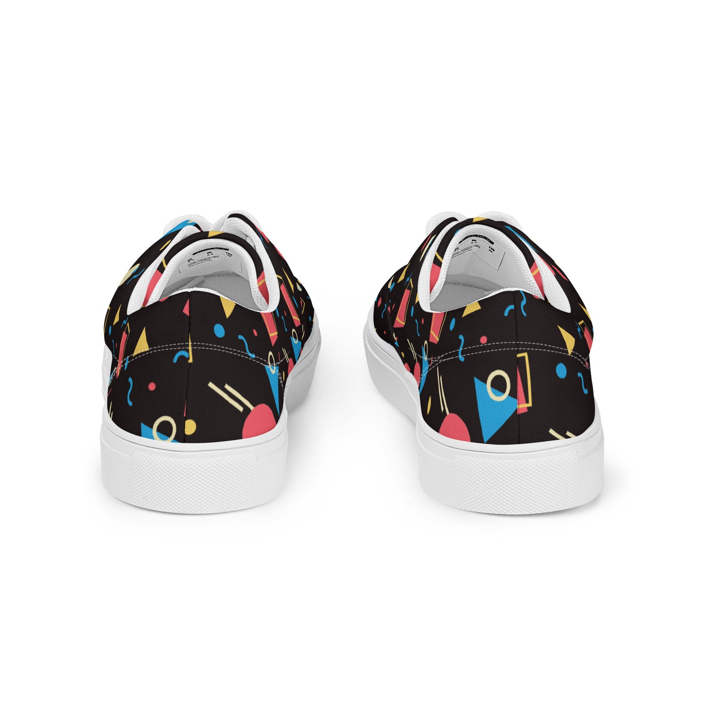 WATERMELON SUMMER Men’s Lace-Up Canvas Shoes