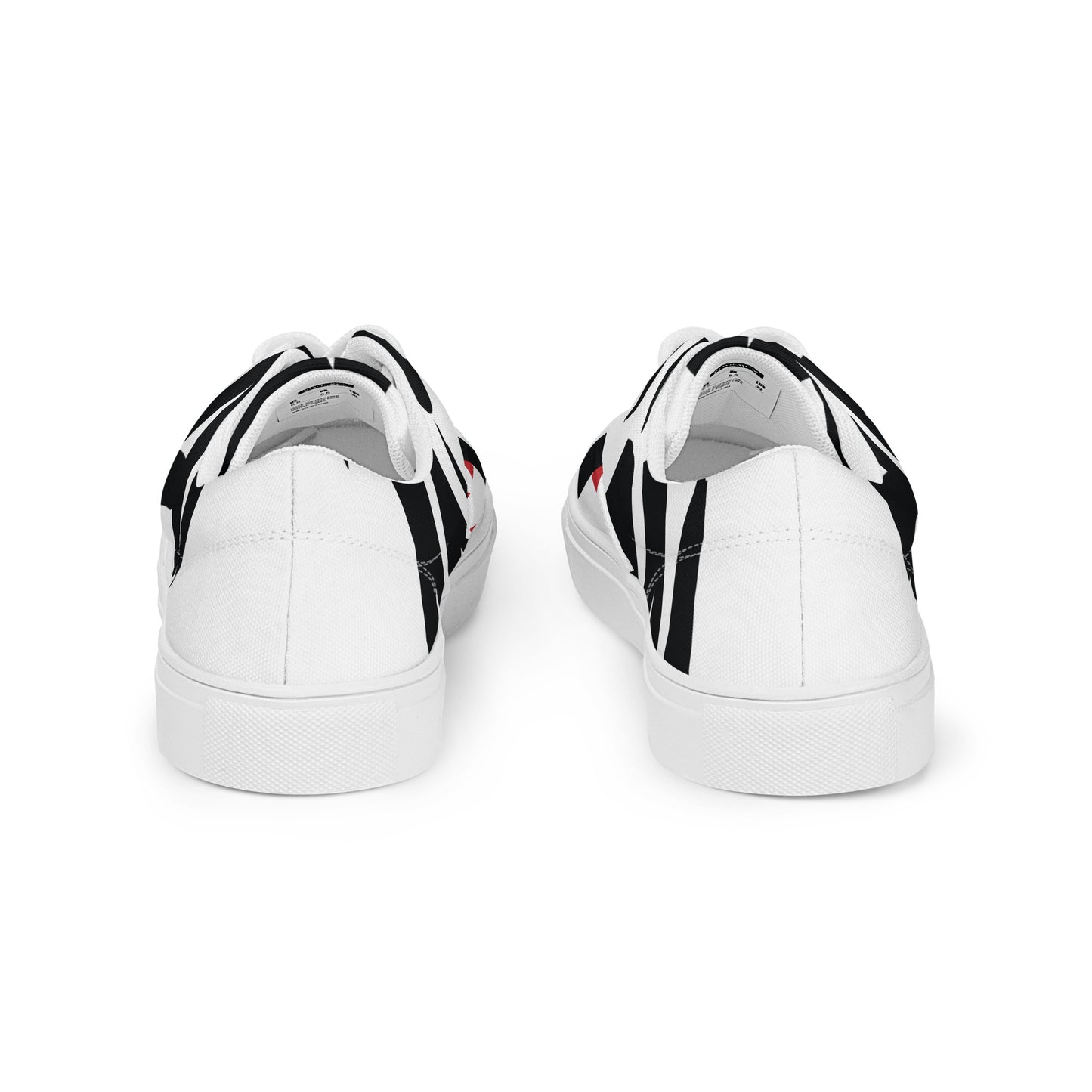 AFRICAN SAMURAI Men’s Lace-Up Canvas Shoes