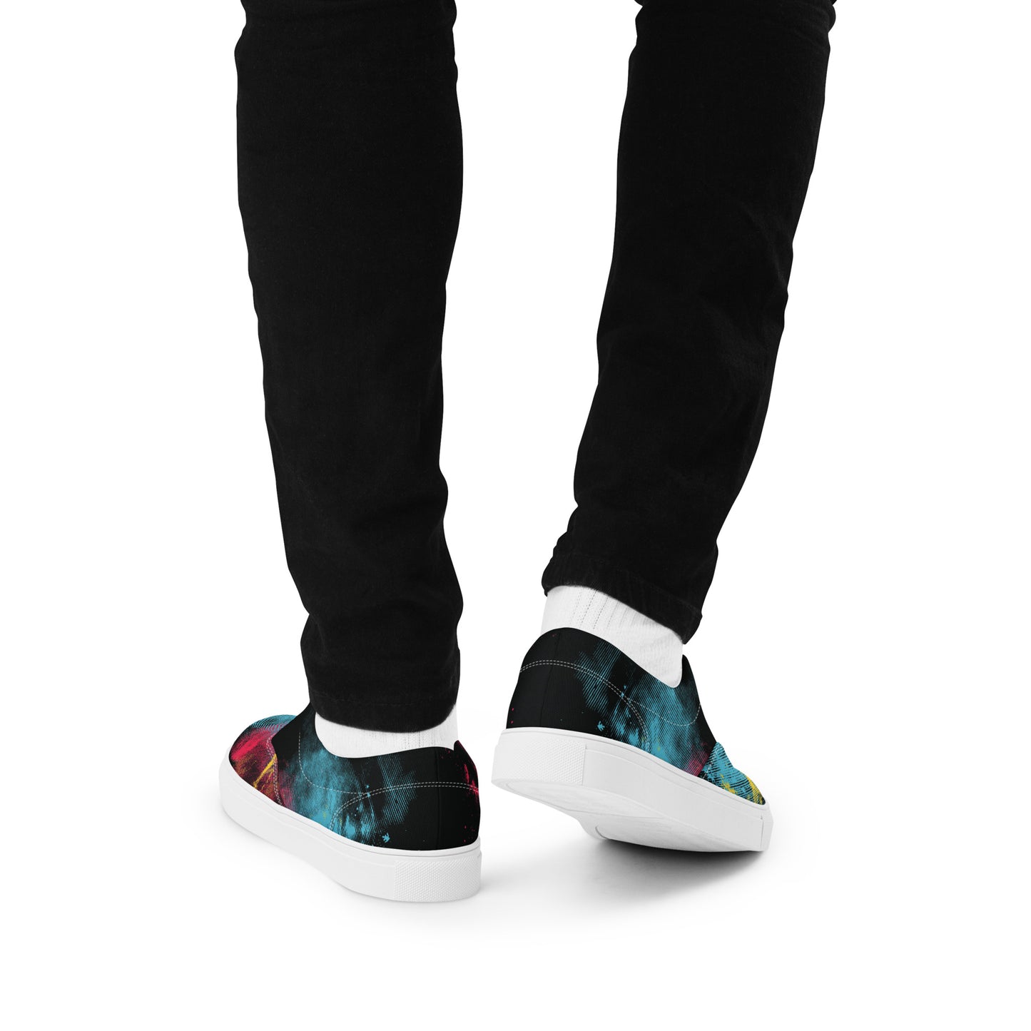 STARBURST Men’s Lace-Up Canvas Shoes