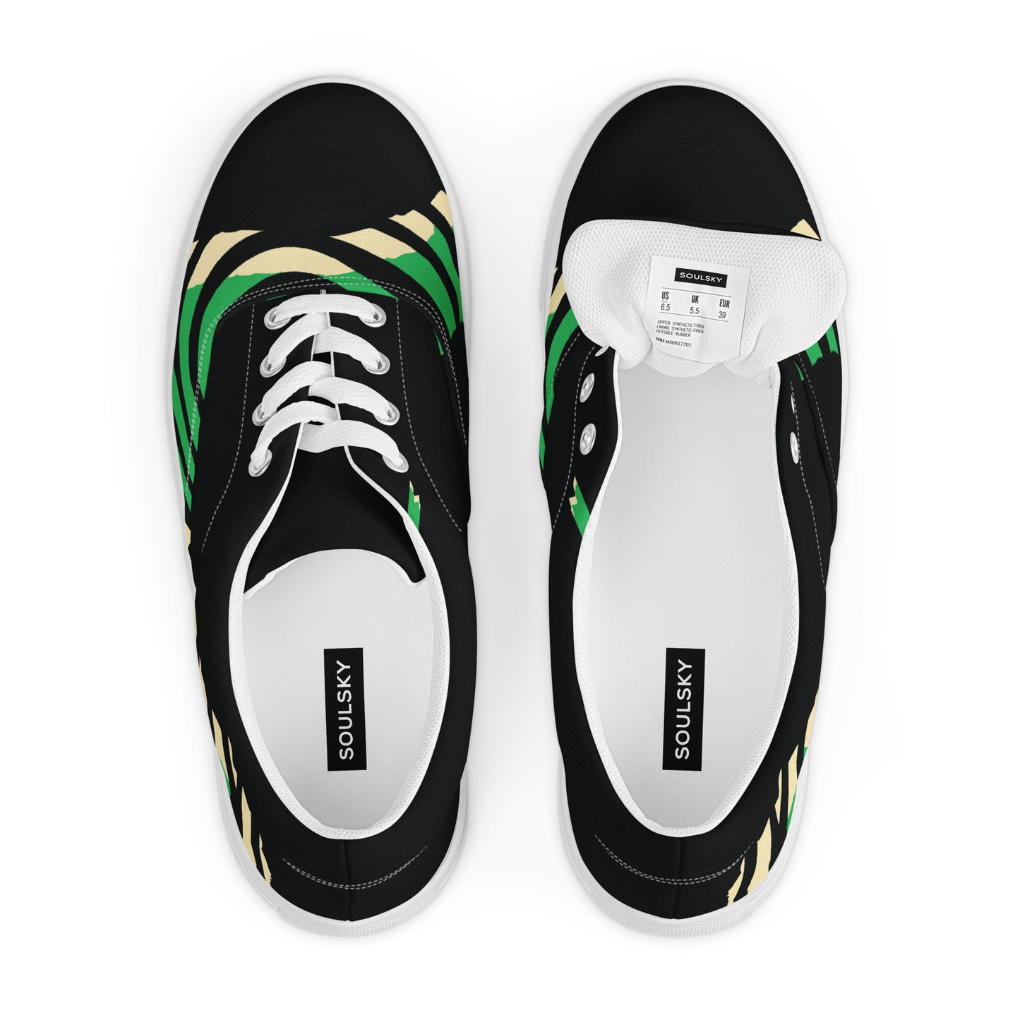 MAKE YOUR MARK Men’s Lace-Up Canvas Shoes
