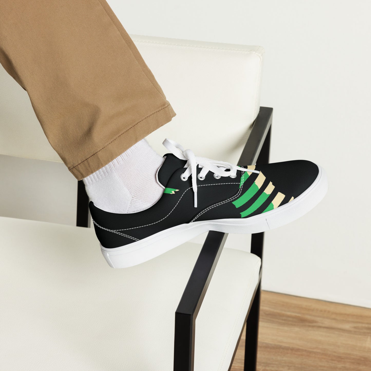 MAKE YOUR MARK Men’s Lace-Up Canvas Shoes