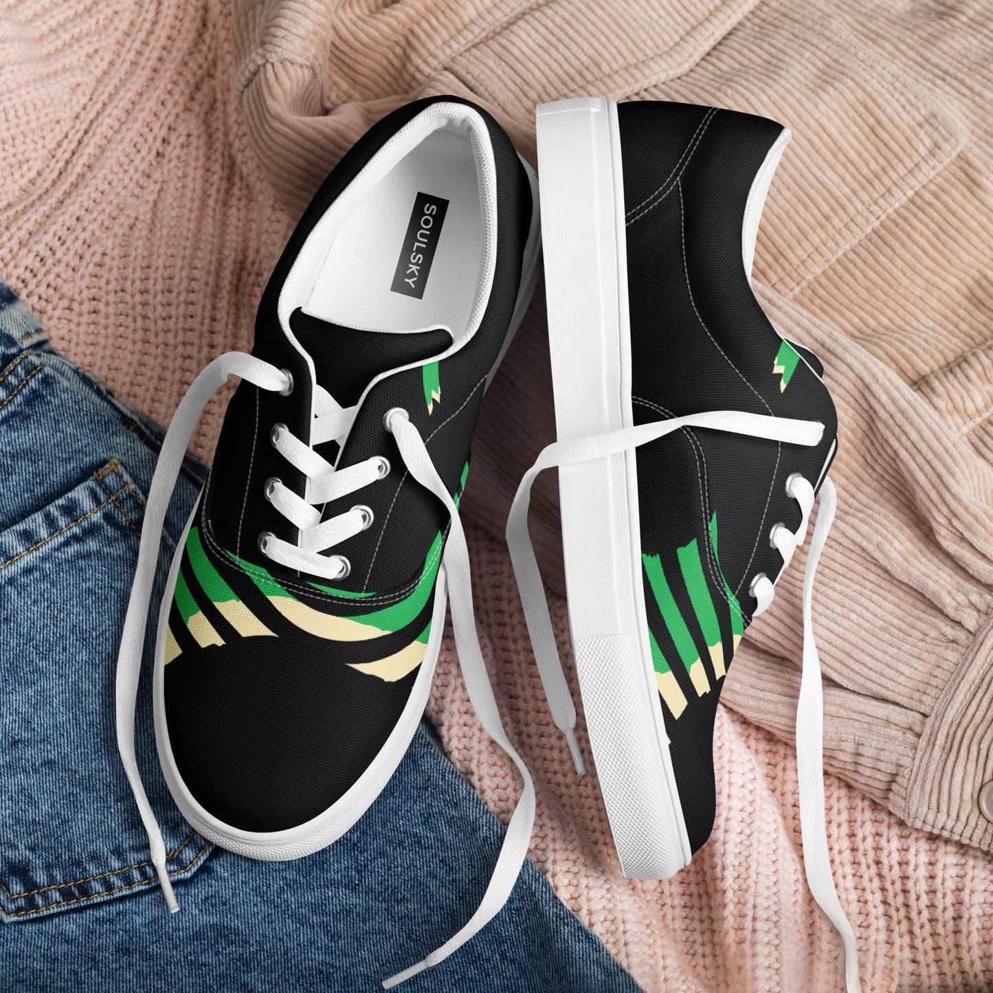MAKE YOUR MARK Men’s Lace-Up Canvas Shoes