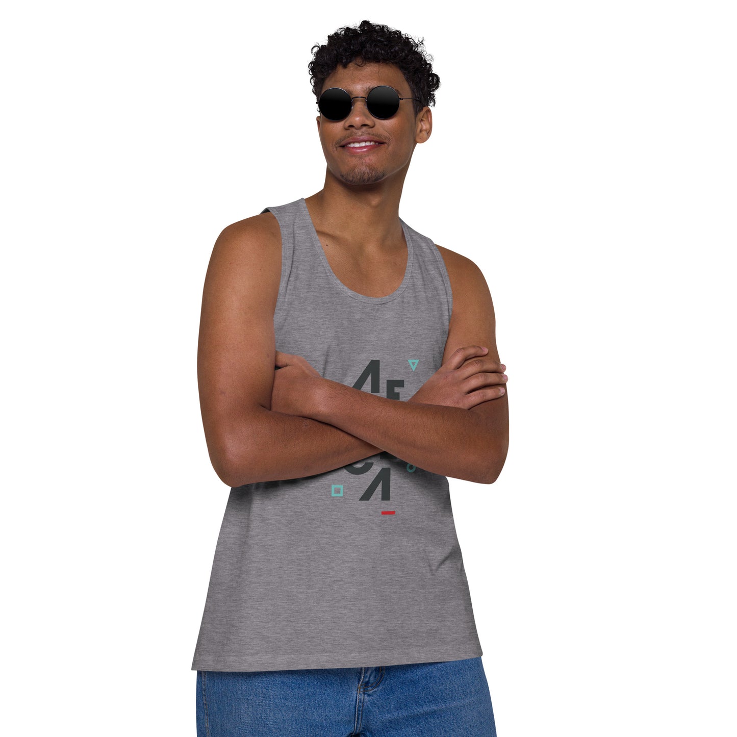 AFRICA IS THE FUTURE Premium Tank Top