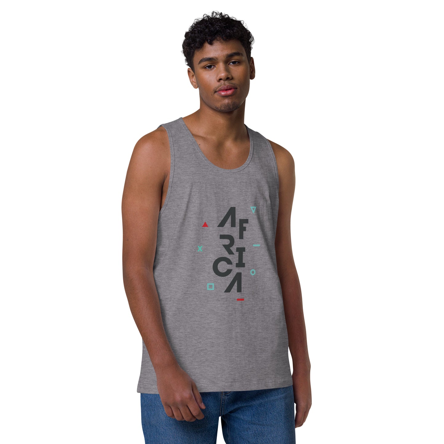 AFRICA IS THE FUTURE Premium Tank Top