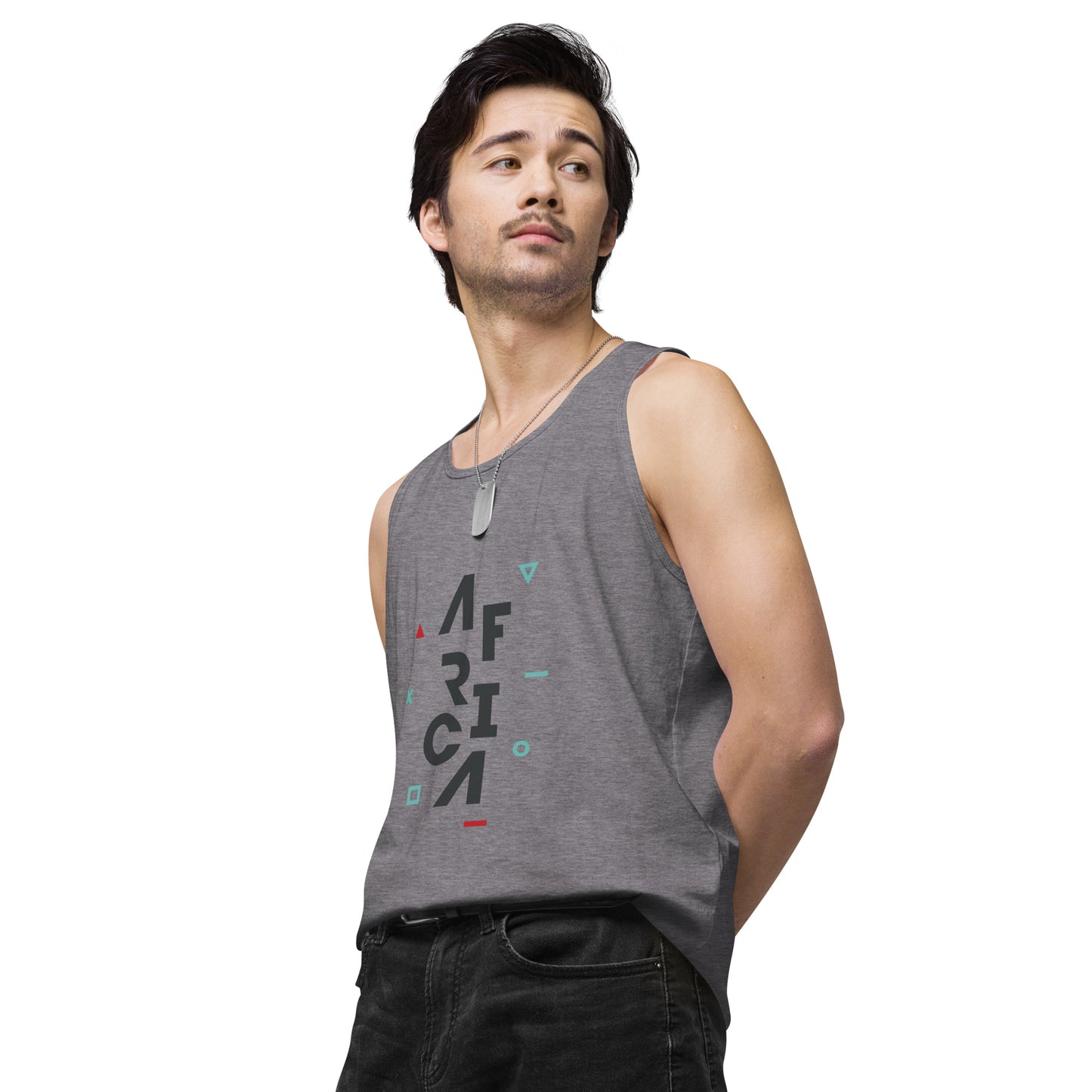 AFRICA IS THE FUTURE Premium Tank Top