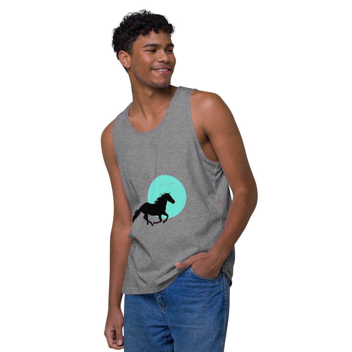 SIGUE A TU CORAZON (Follow Your Heart) Premium Tank Top