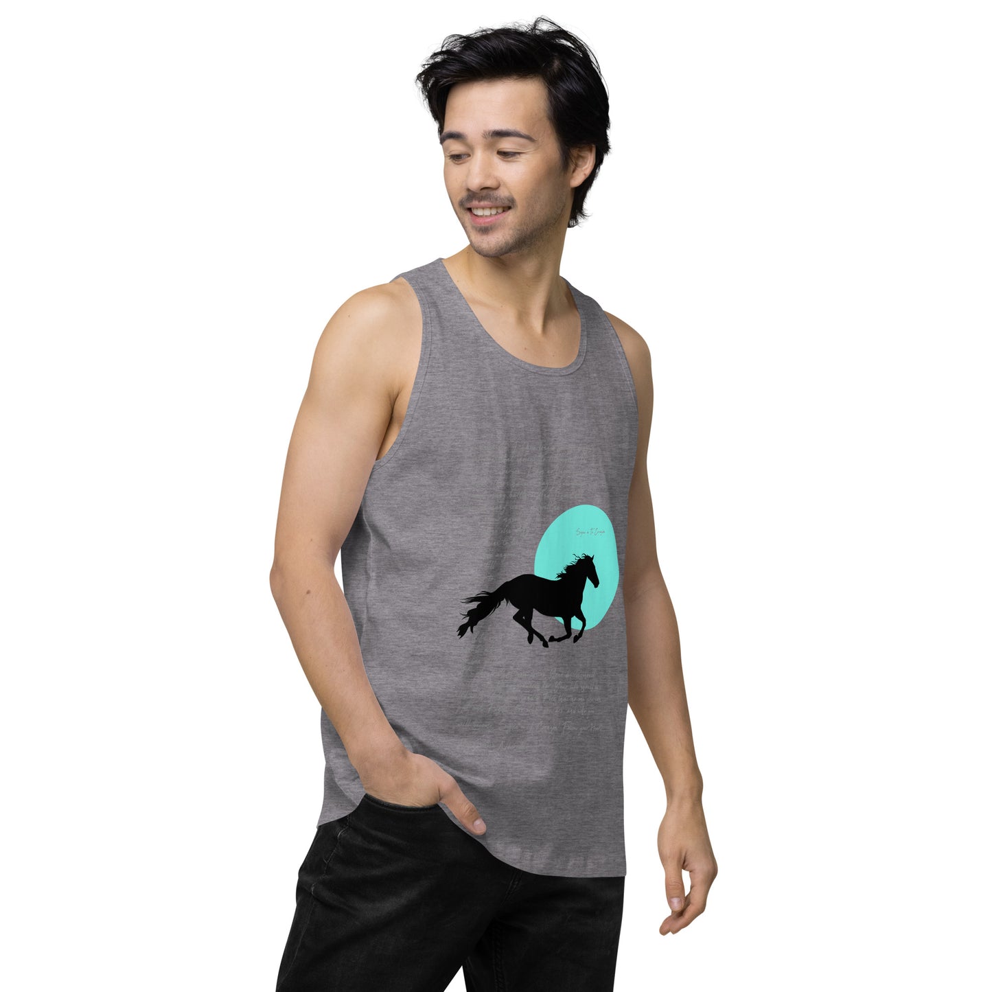 SIGUE A TU CORAZON (Follow Your Heart) Premium Tank Top