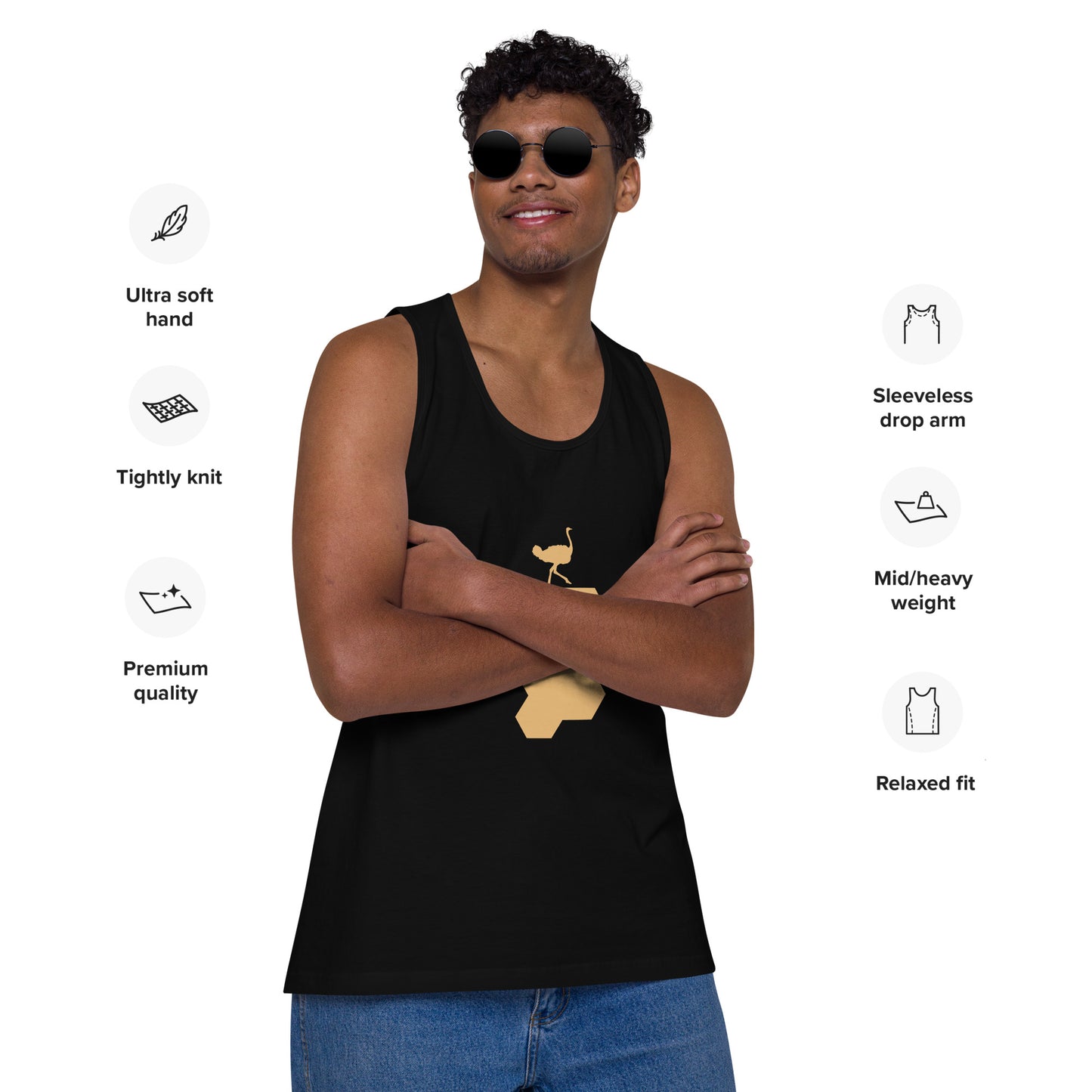 BE YOURSELF Premium Tank Top