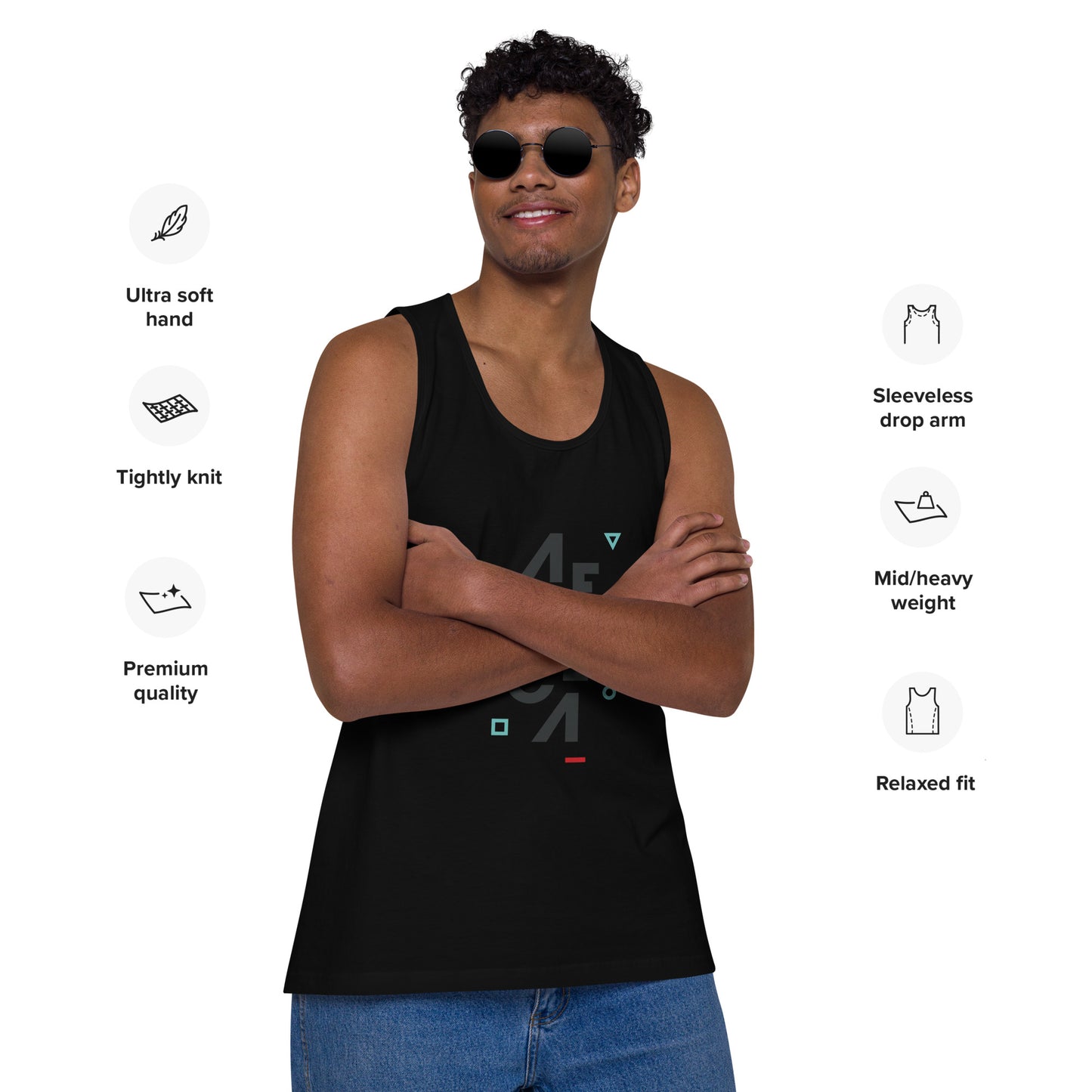 AFRICA IS THE FUTURE Premium Tank Top