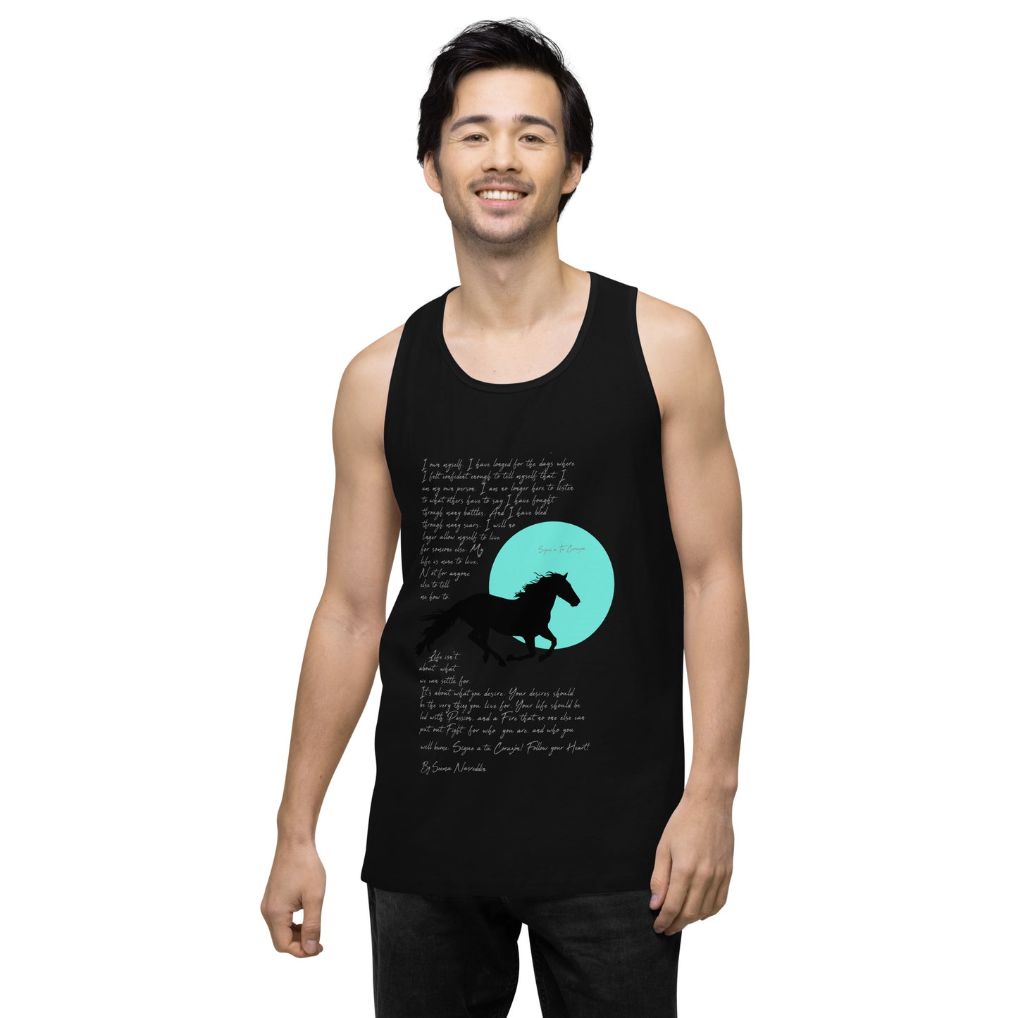 SIGUE A TU CORAZON (Follow Your Heart) Premium Tank Top