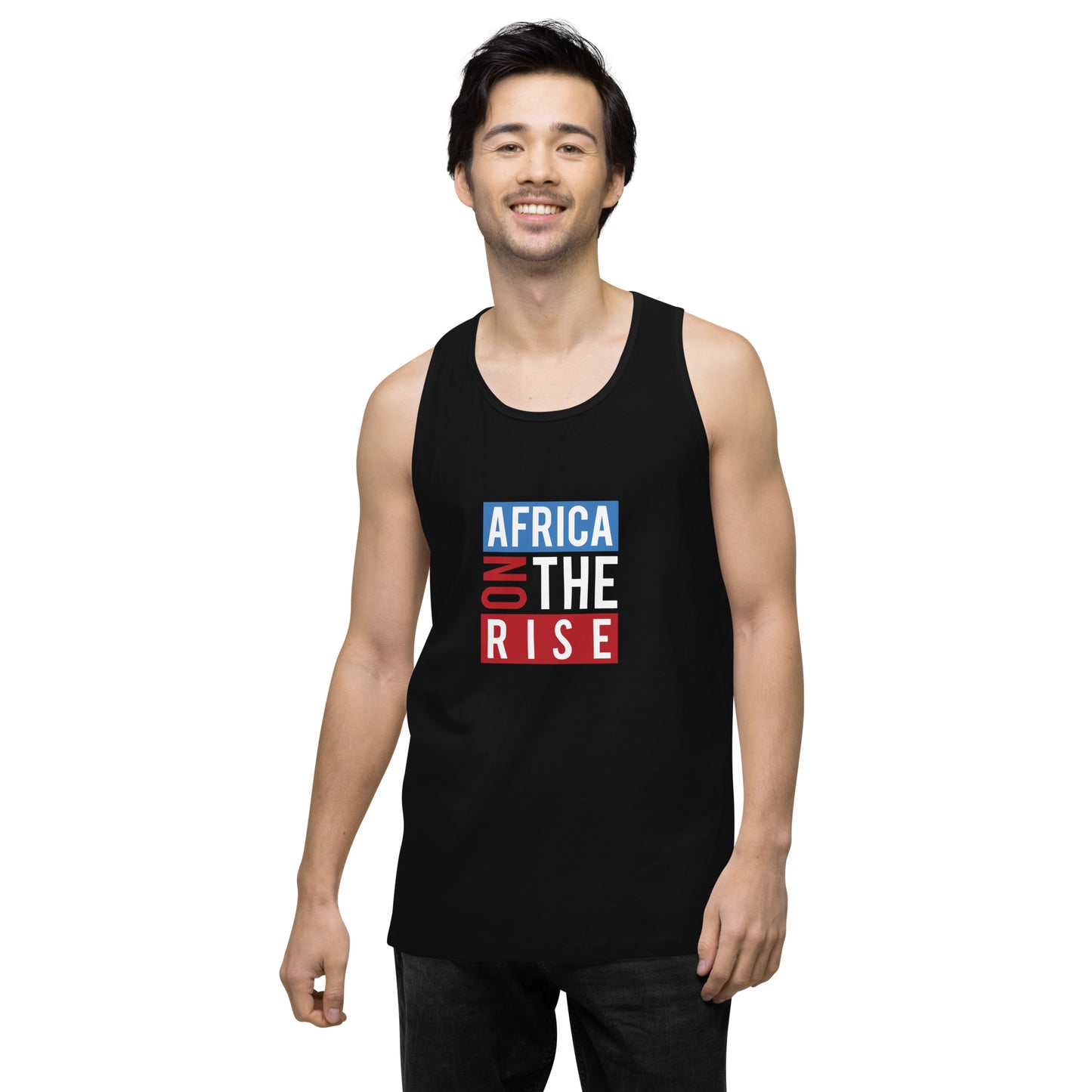 AFRICA ON THE RISE Premium Tank Top