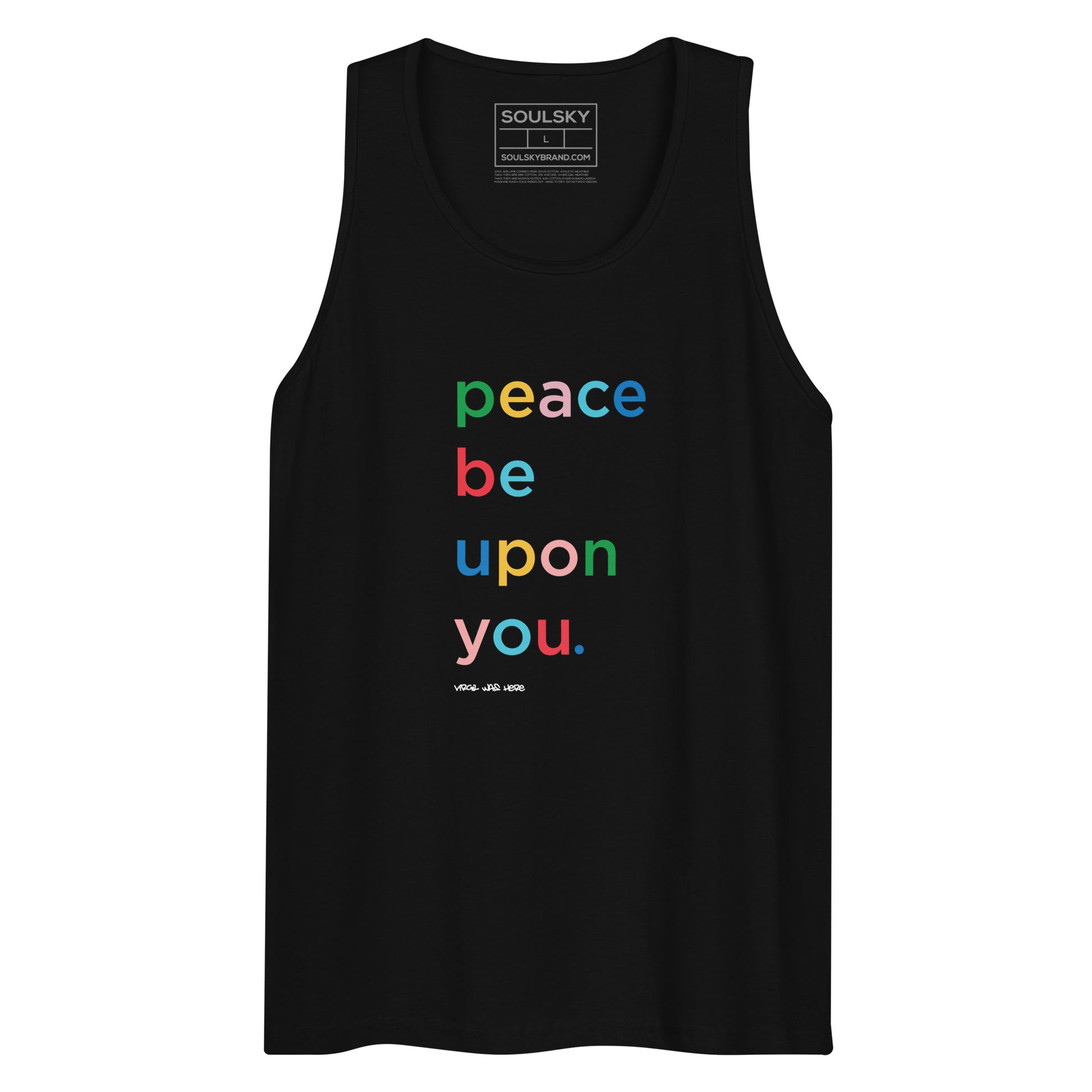 PEACE BE UPON YOU Premium Tank Top - SOULSKY