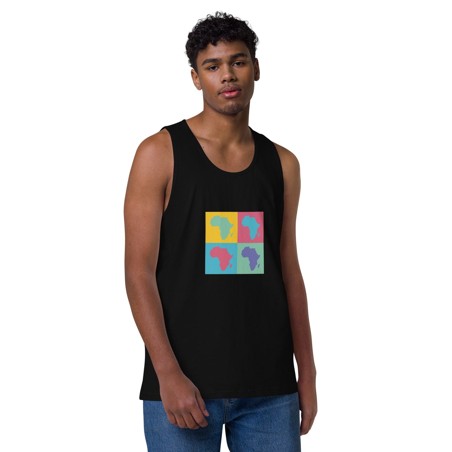 AFRICA WARHOL Premium Tank Top