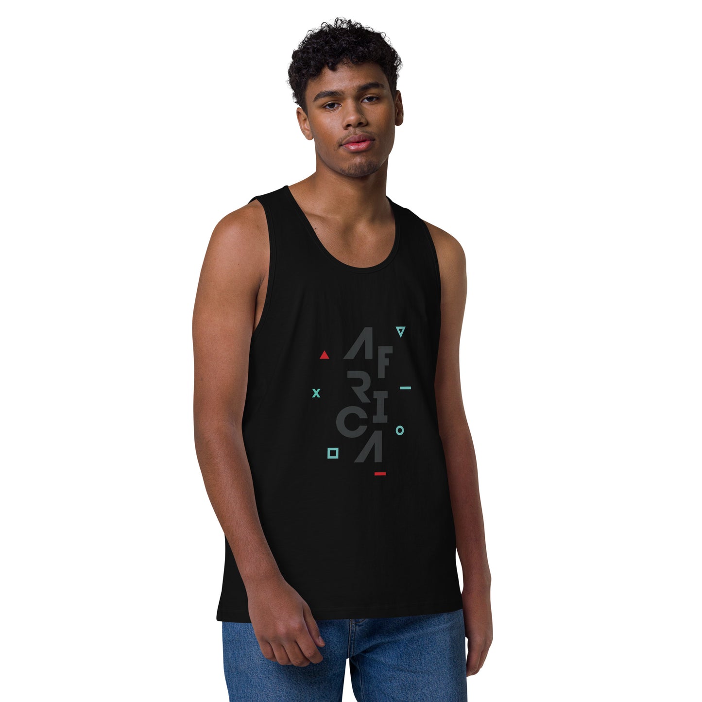 AFRICA IS THE FUTURE Premium Tank Top