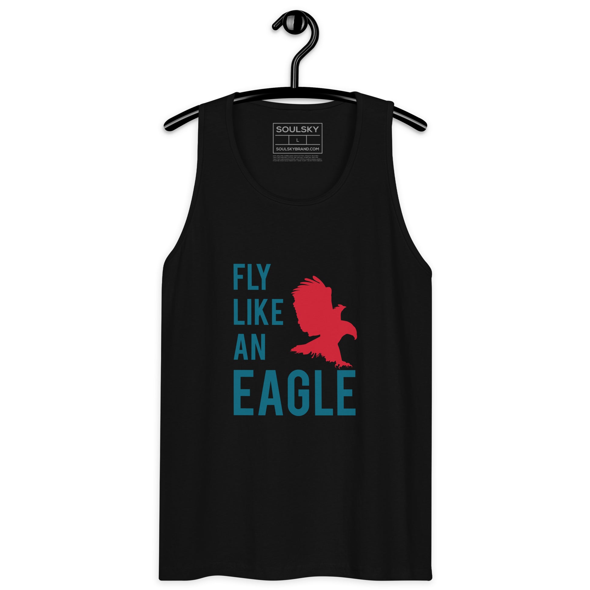FLY LIKE AN EAGLE Premium Tank Top - SOULSKY