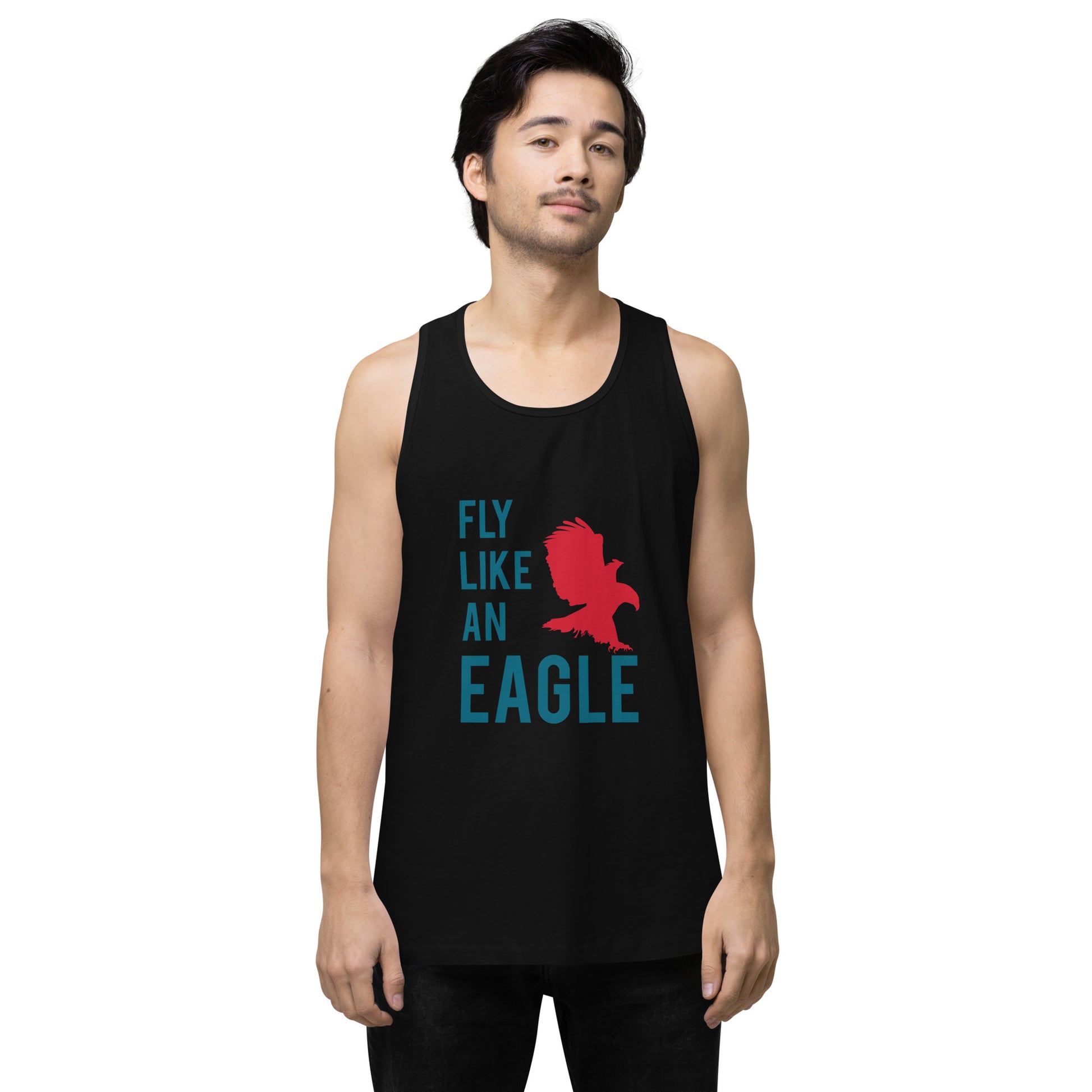 FLY LIKE AN EAGLE Premium Tank Top - SOULSKY