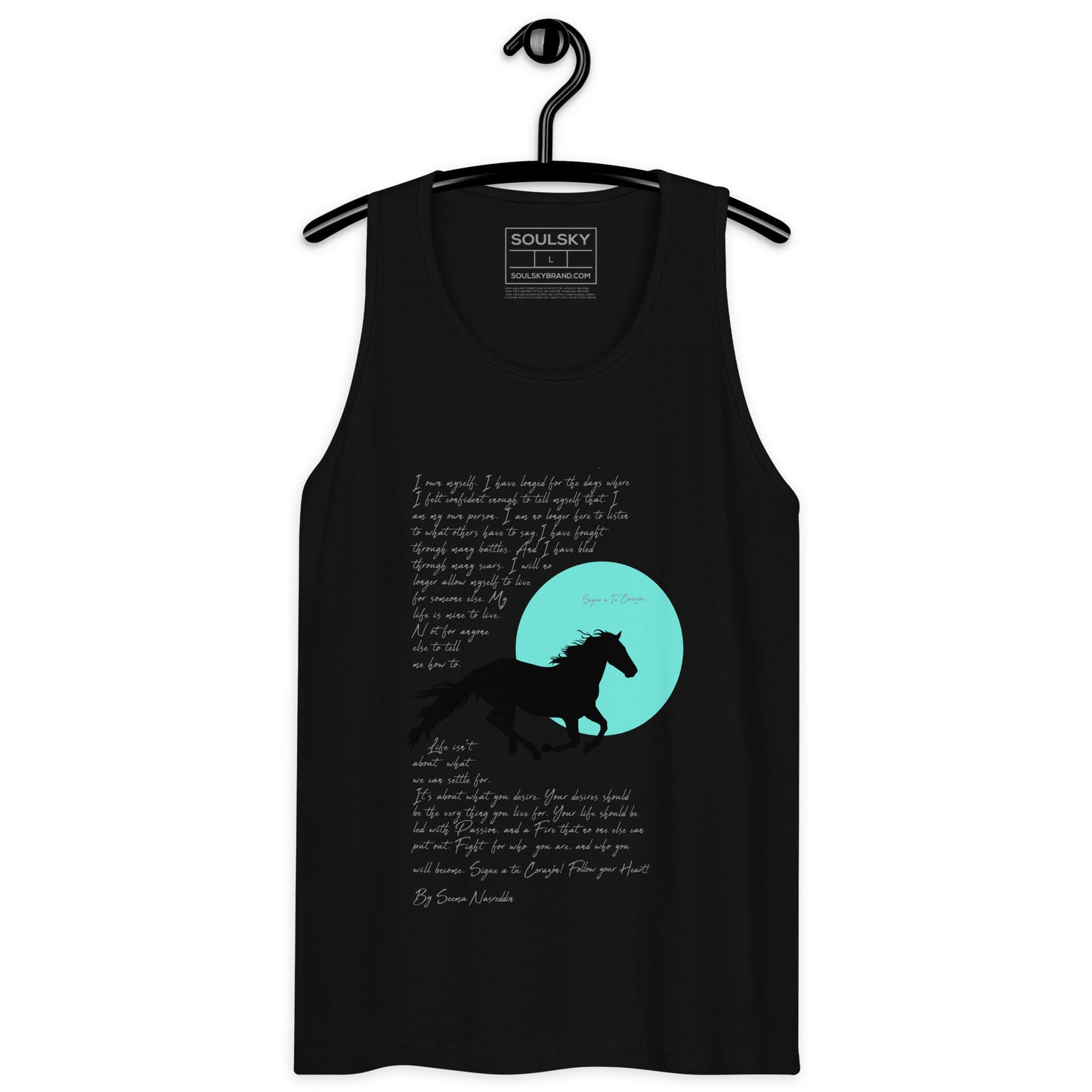 SIGUE A TU CORAZON (Follow Your Heart) Premium Tank Top