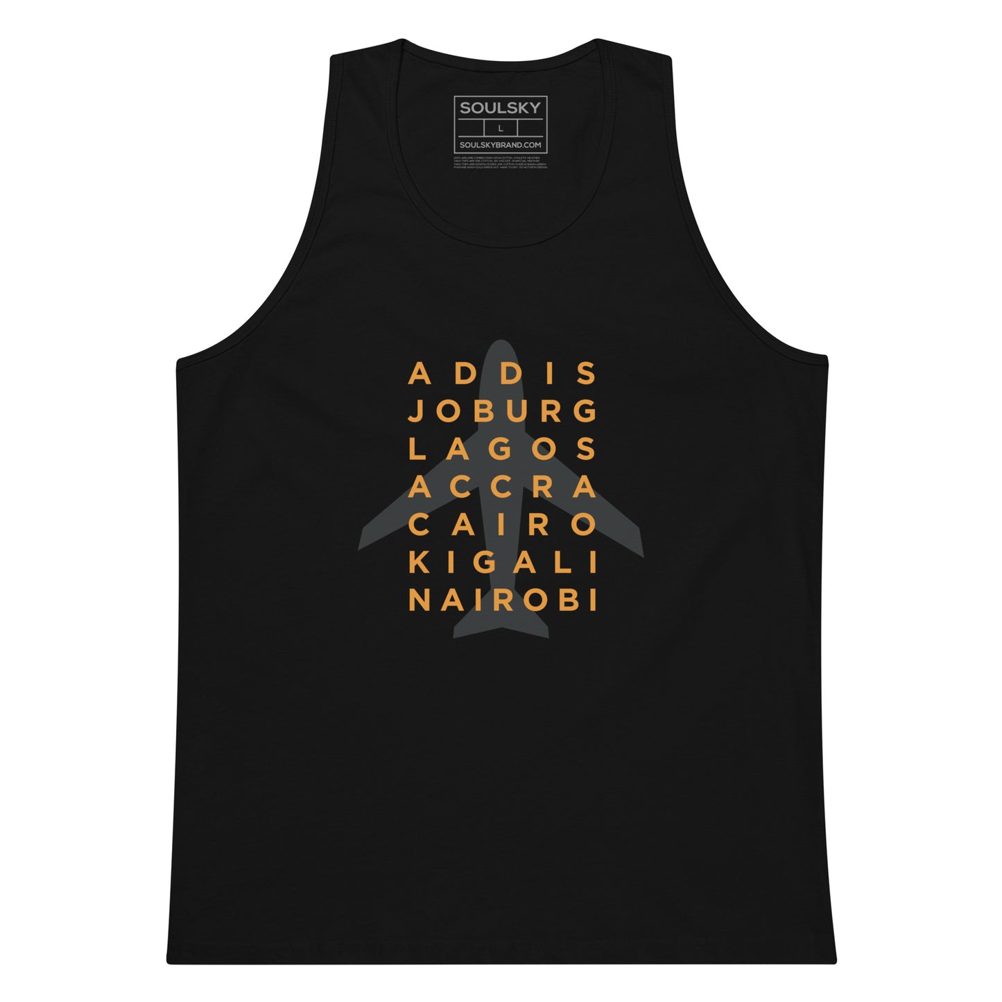AFRICAN CITIES Premium Tank Top