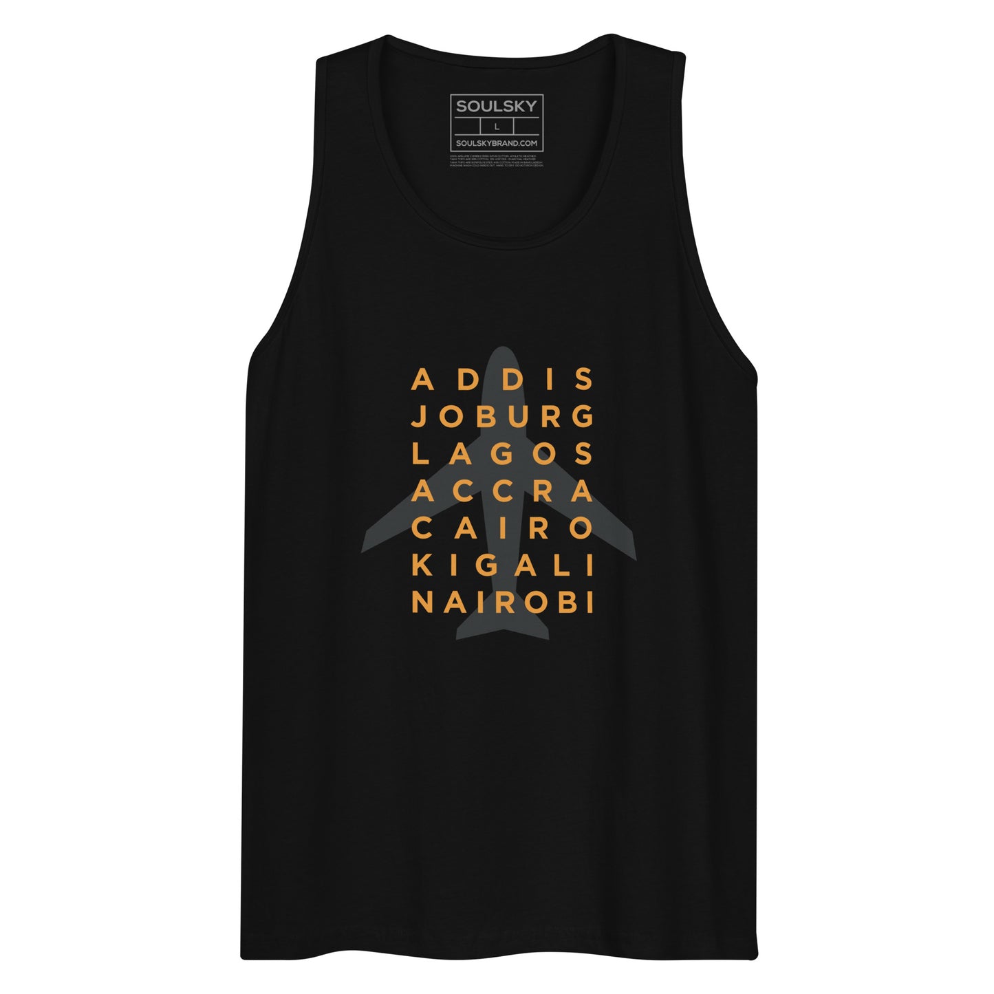 AFRICAN CITIES Premium Tank Top