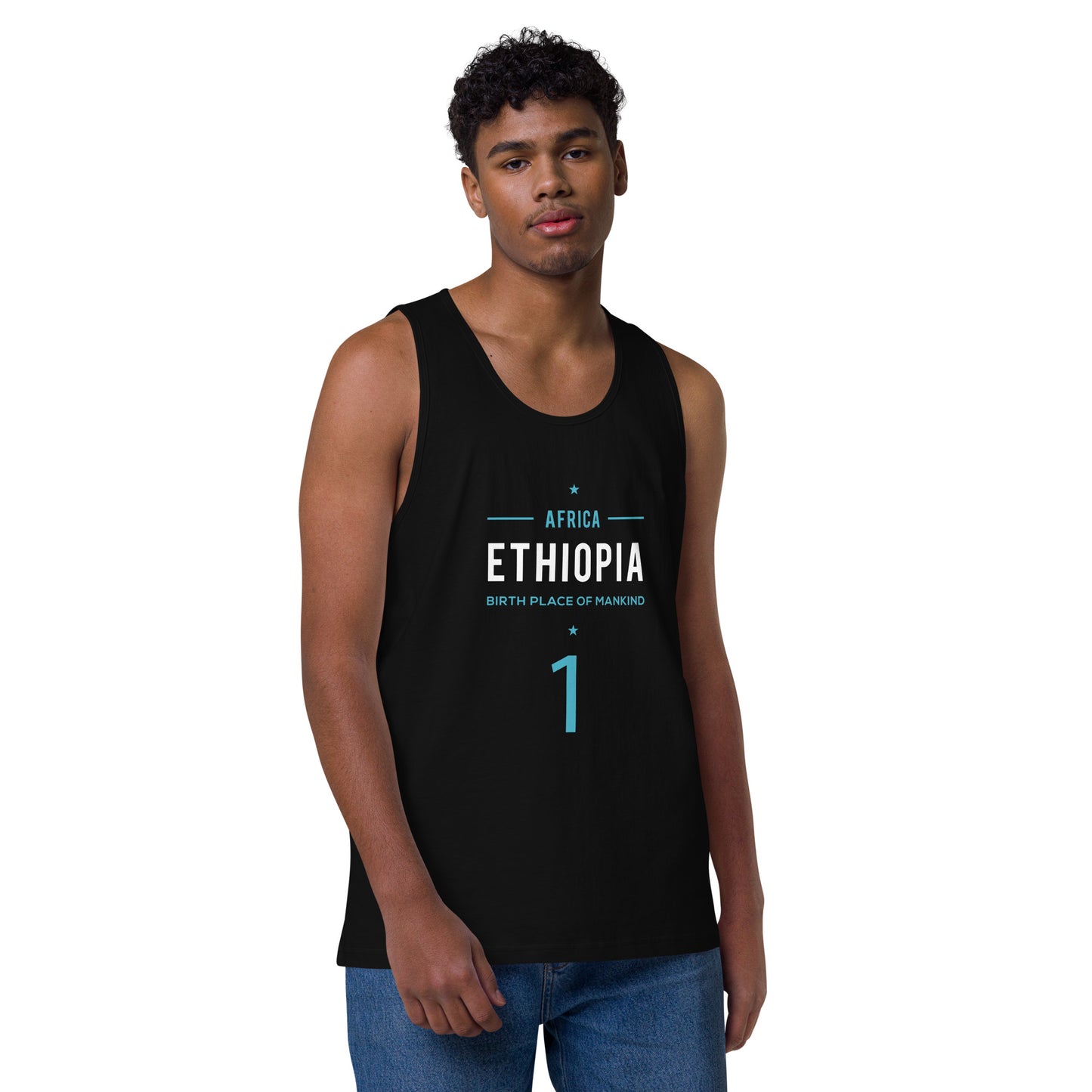 ETHIOPIA - BIRTHPLACE OF MANKIND Premium Tank Top