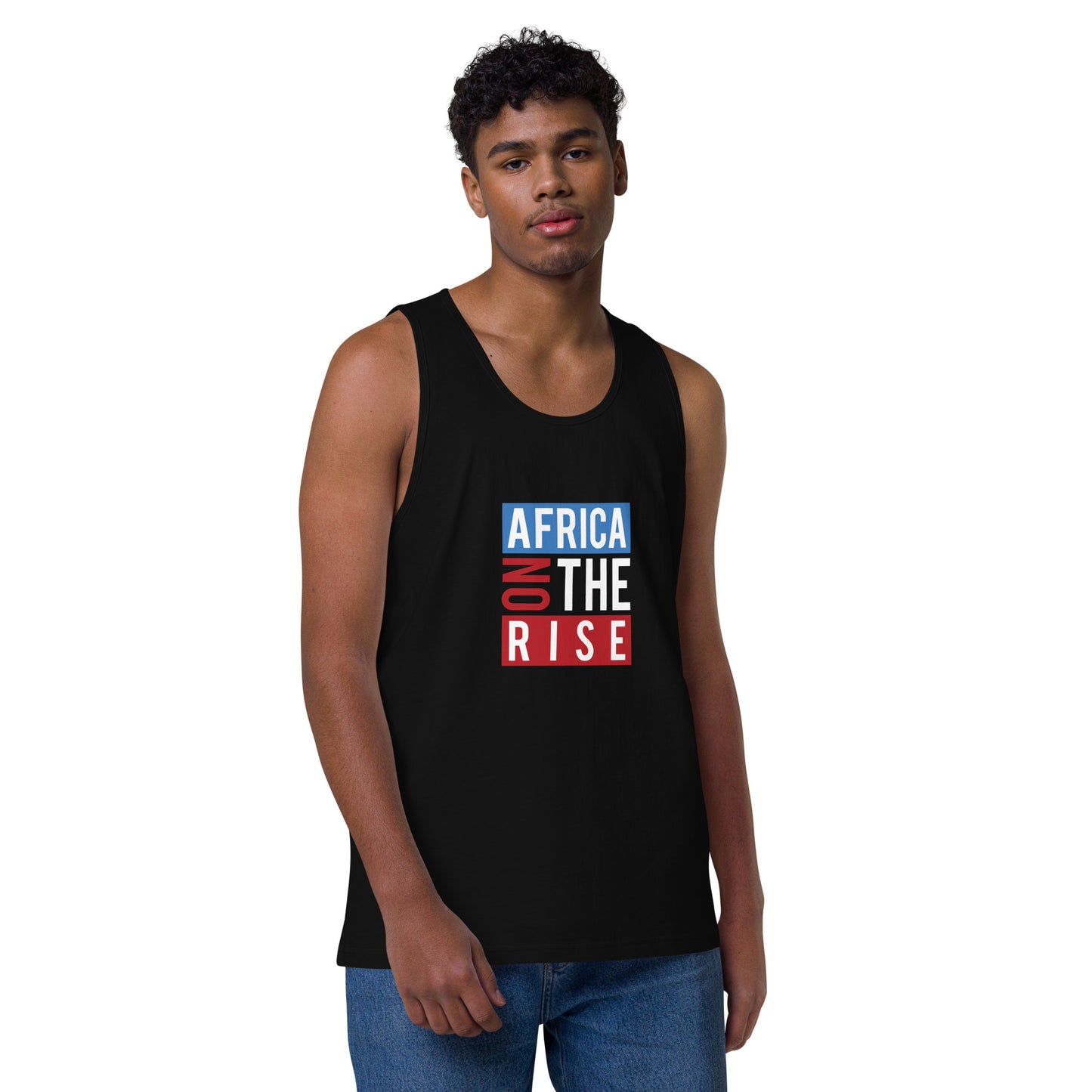 AFRICA ON THE RISE Premium Tank Top