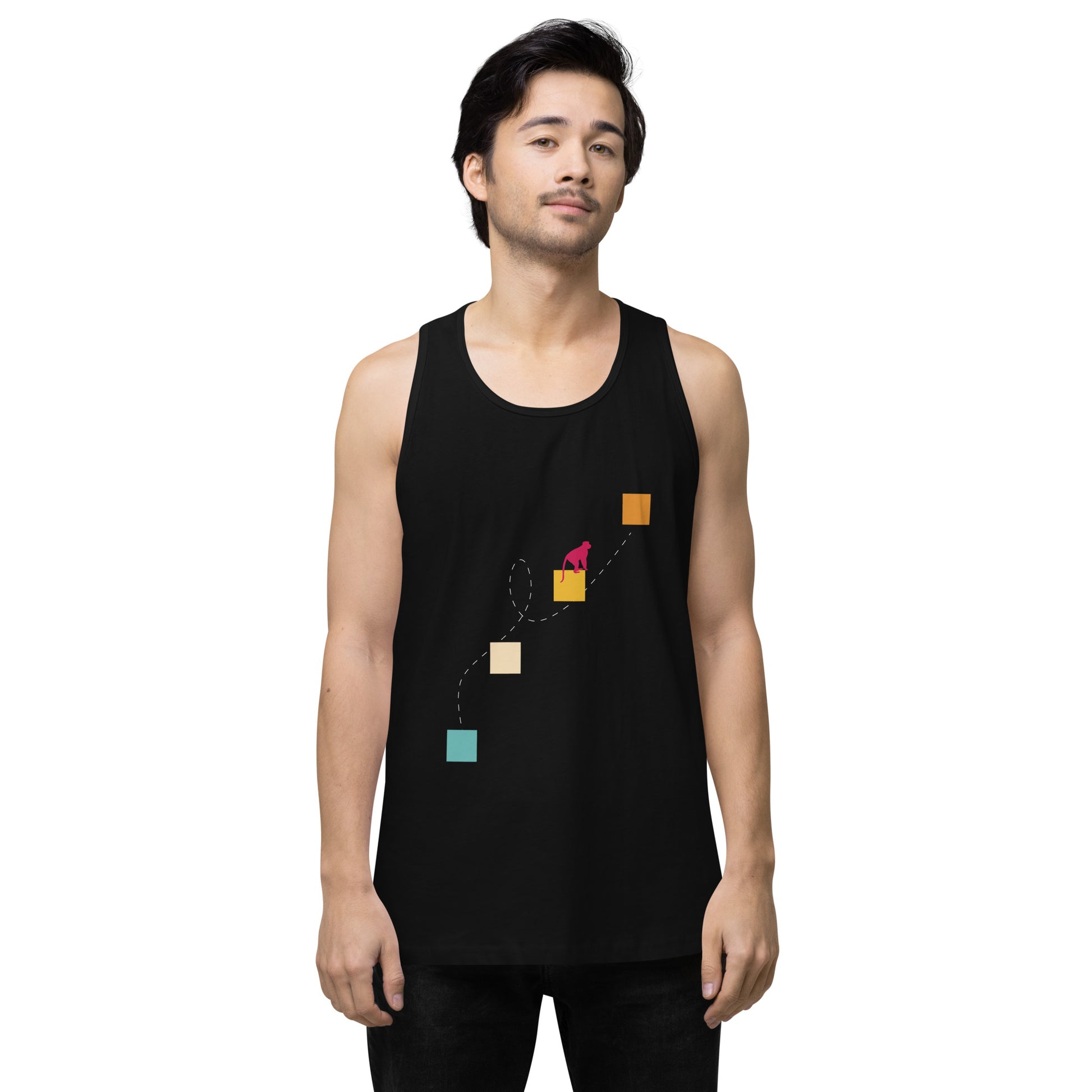 NEVER GIVE UP Premium Tank Top - SOULSKY