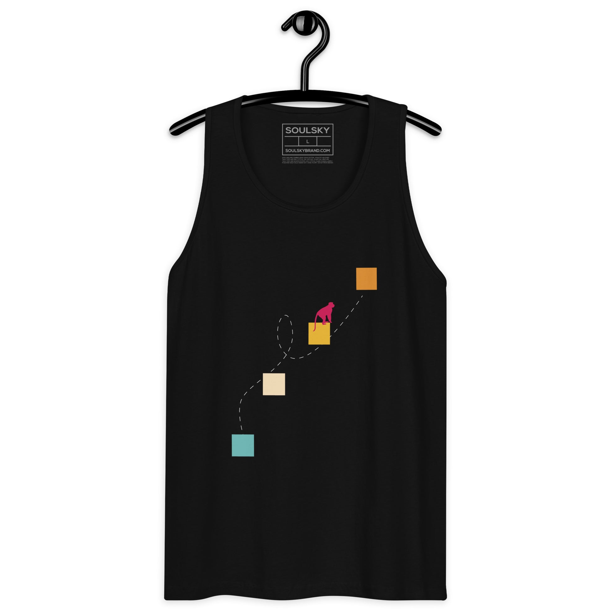 NEVER GIVE UP Premium Tank Top - SOULSKY